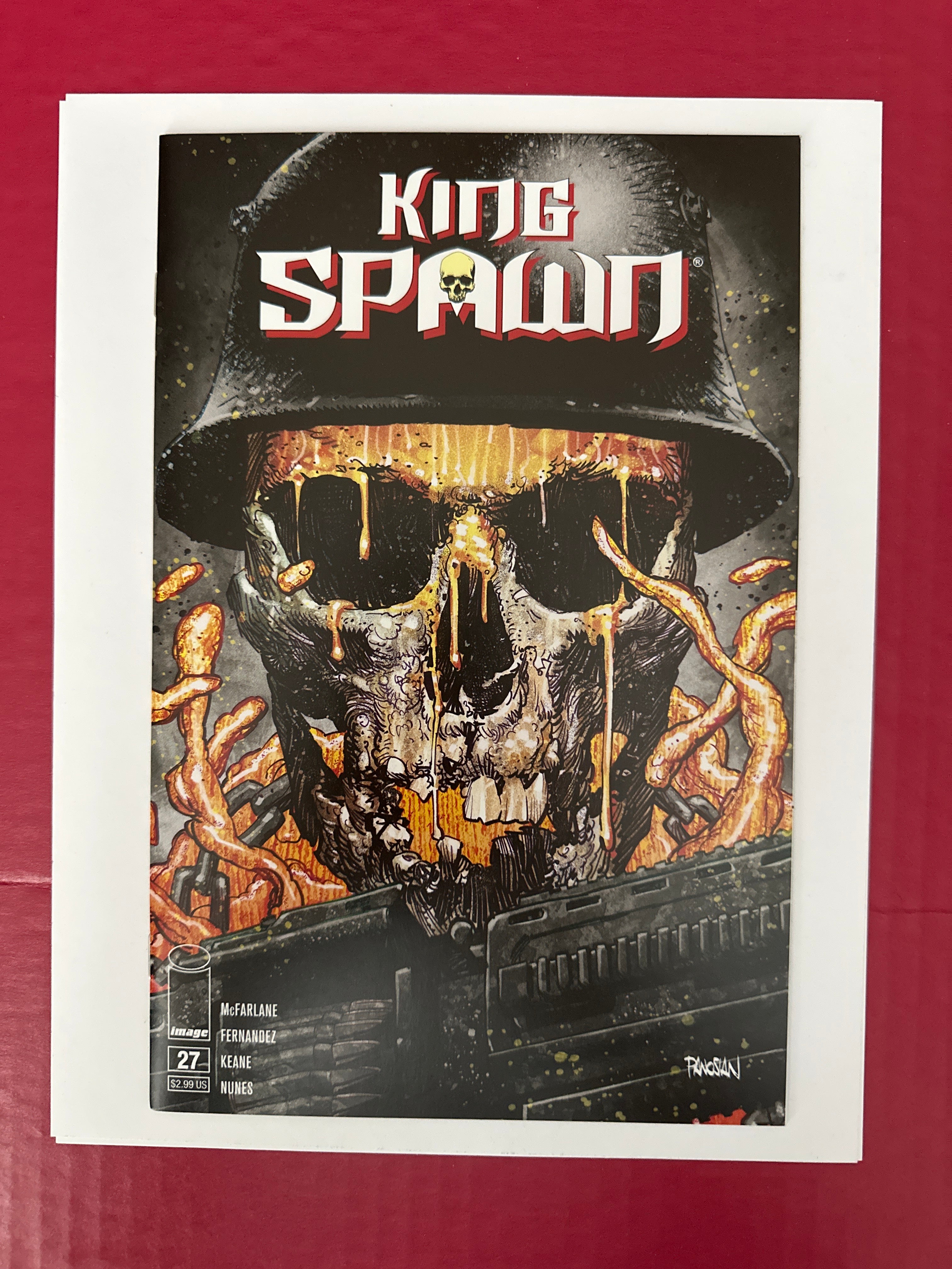 King Spawn #27A (2023) by Ugly Monkey Comics
