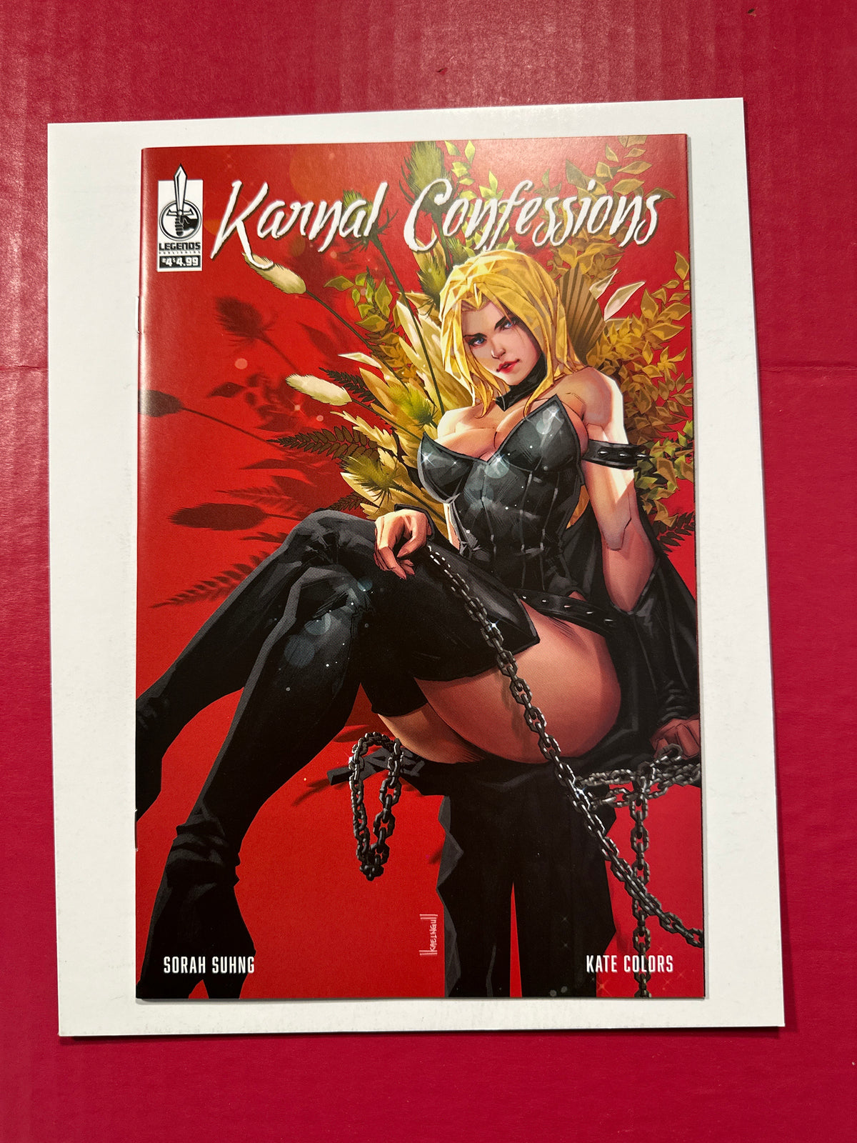 Karnal Confessions (Legends Comics) #4B (Legends Comics 2023) Kael Ngu Variant by Ugly Monkey Comics