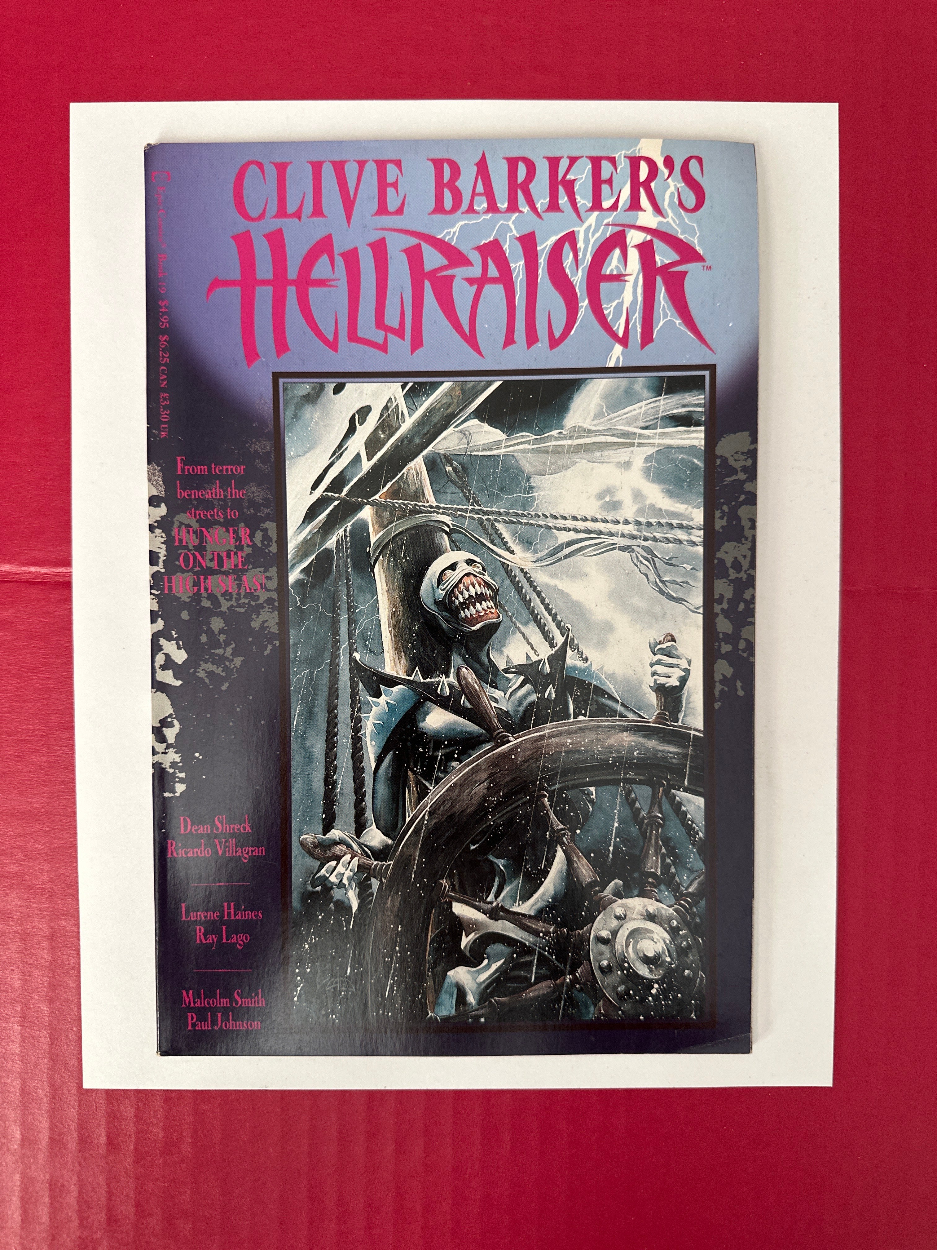 Clive Barker's: Hellraiser (Marvel) #19 (Marvel Comics 1992) by Ugly Monkey Comics