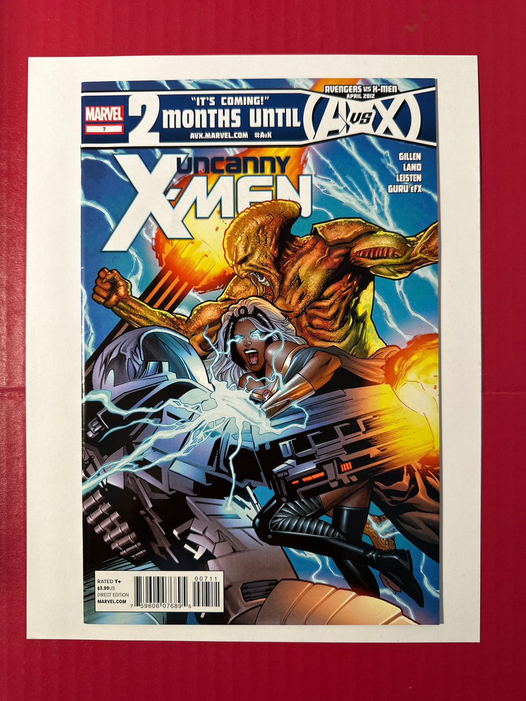 Uncanny X-Men, Vol. 2 #7 (Marvel Comics 2012) by Ugly Monkey Comics