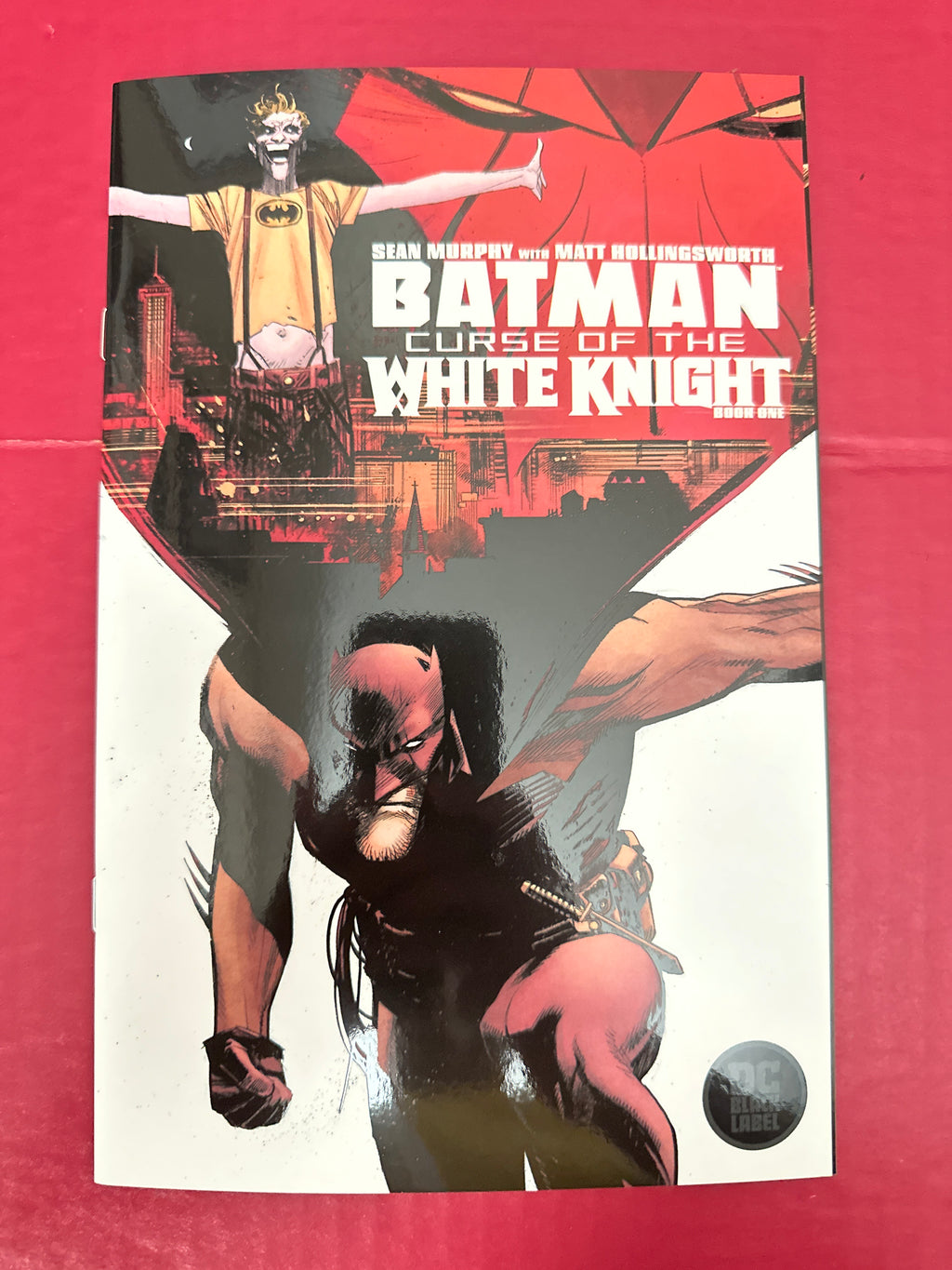 Batman: Curse of the White Knight #1A (DC Comics 2019) 1st appearance by Ugly Monkey Comics