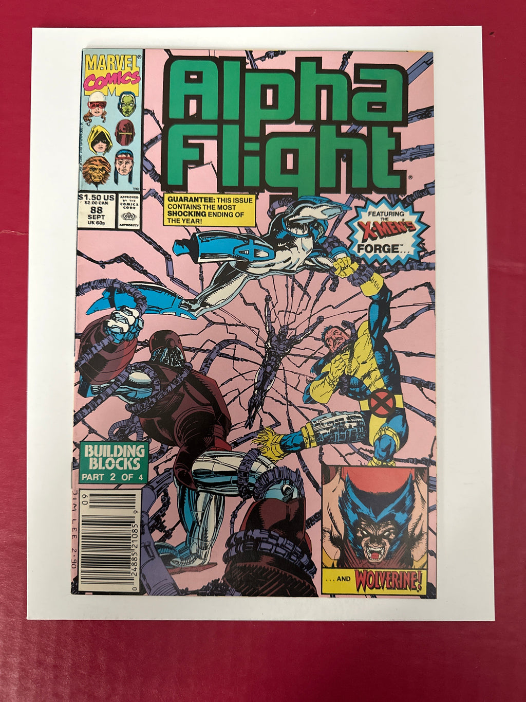 Alpha Flight, Vol. 1 #88A (Marvel Comics 1990) by Ugly Monkey Comics