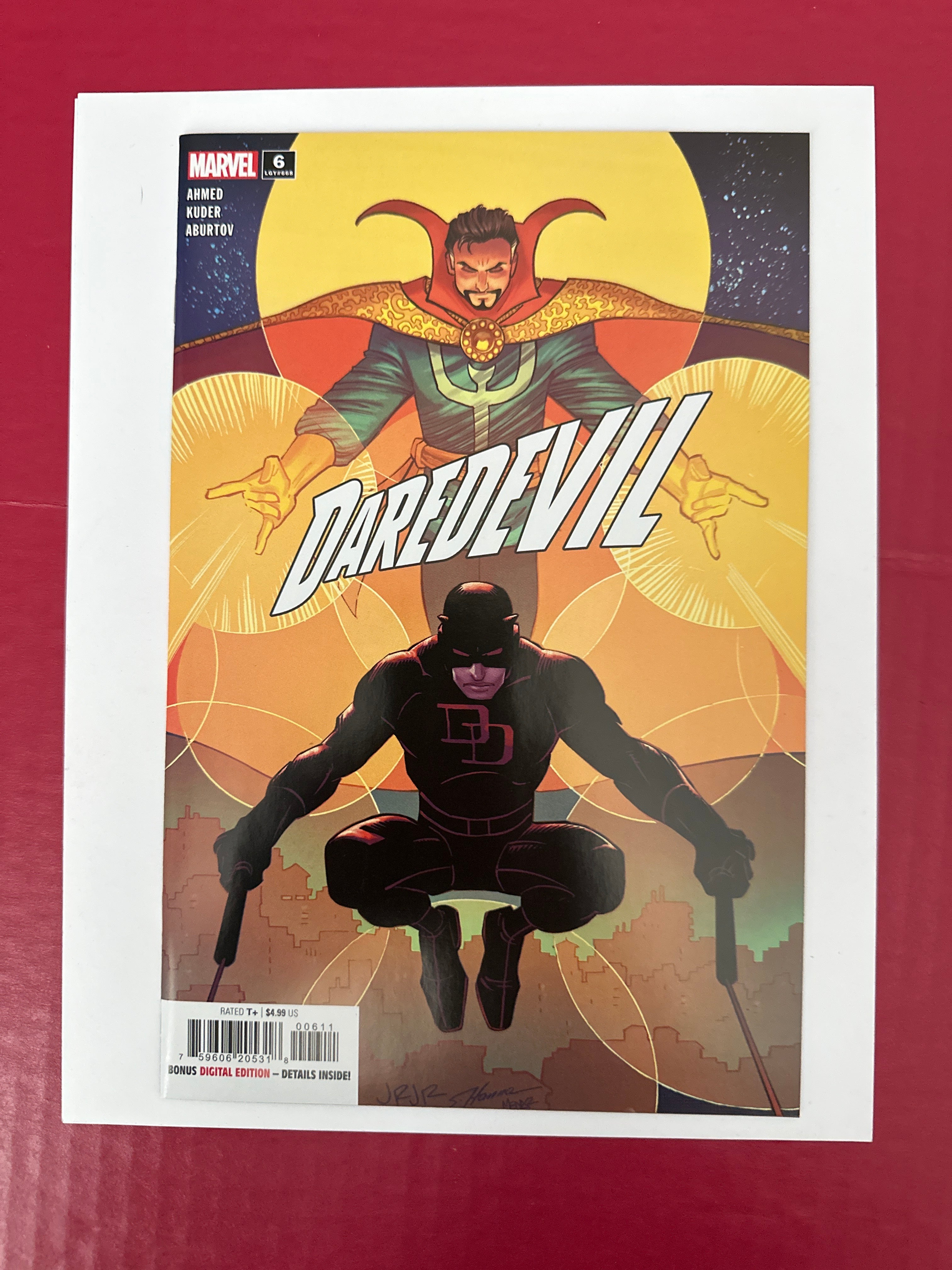 Daredevil, Vol. 8 #6A (2024 Marvel Comics) by Ugly Monkey Comics