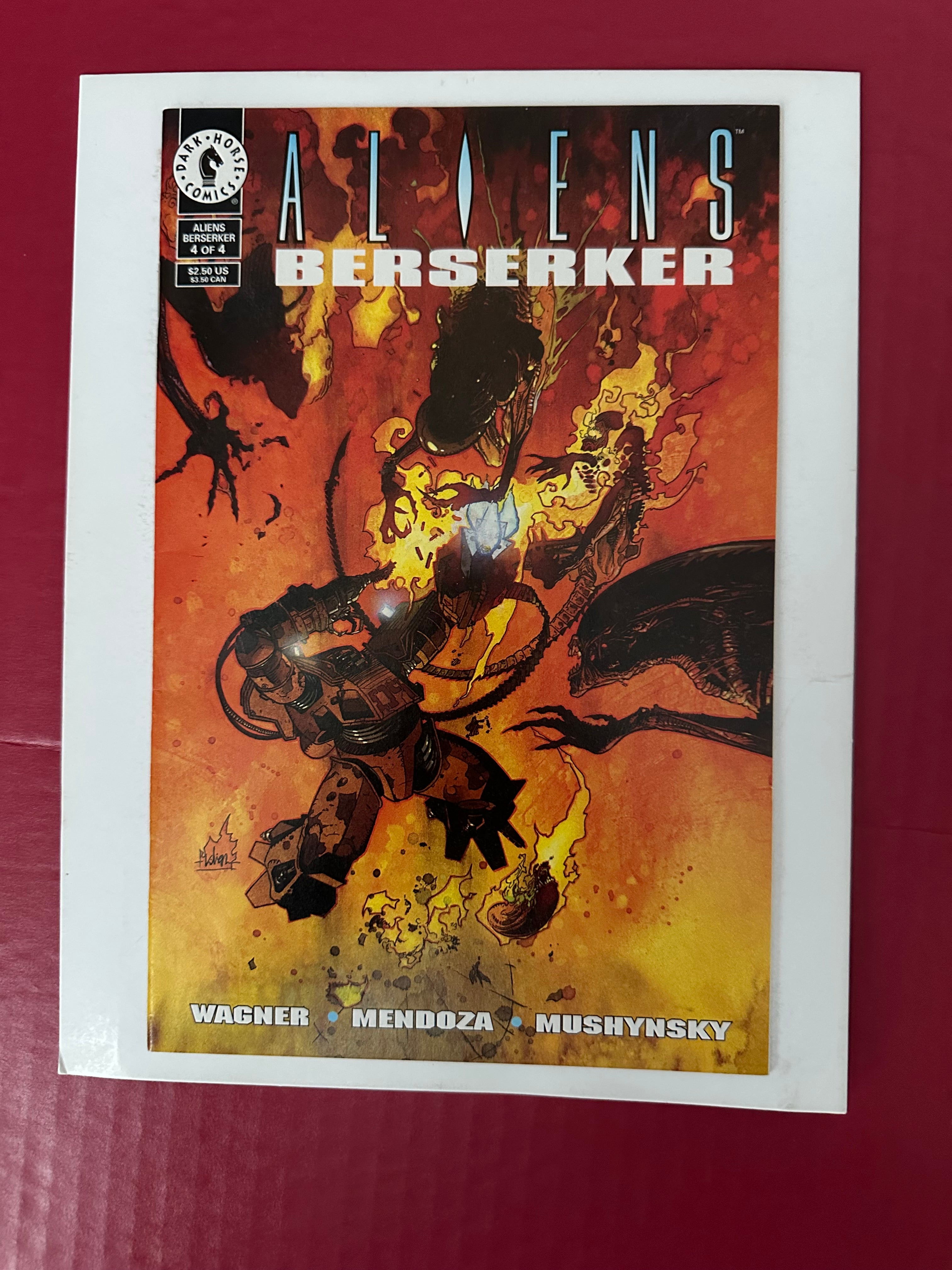 Aliens: Berserker #4 (1995) by Ugly Monkey Comics