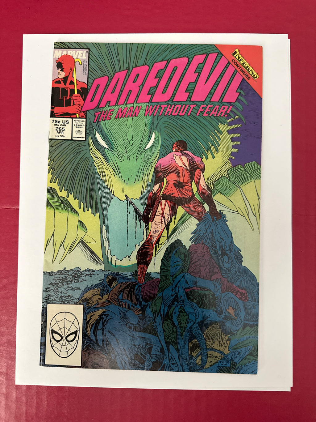 Daredevil, Vol. 1 #265A (1988) by Ugly Monkey Comics