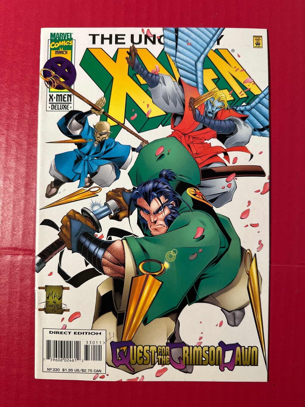 The Uncanny X-Men, Vol. 1 #330 (Marvel Comics 1996) Direct Deluxe Edition by Ugly Monkey Comics