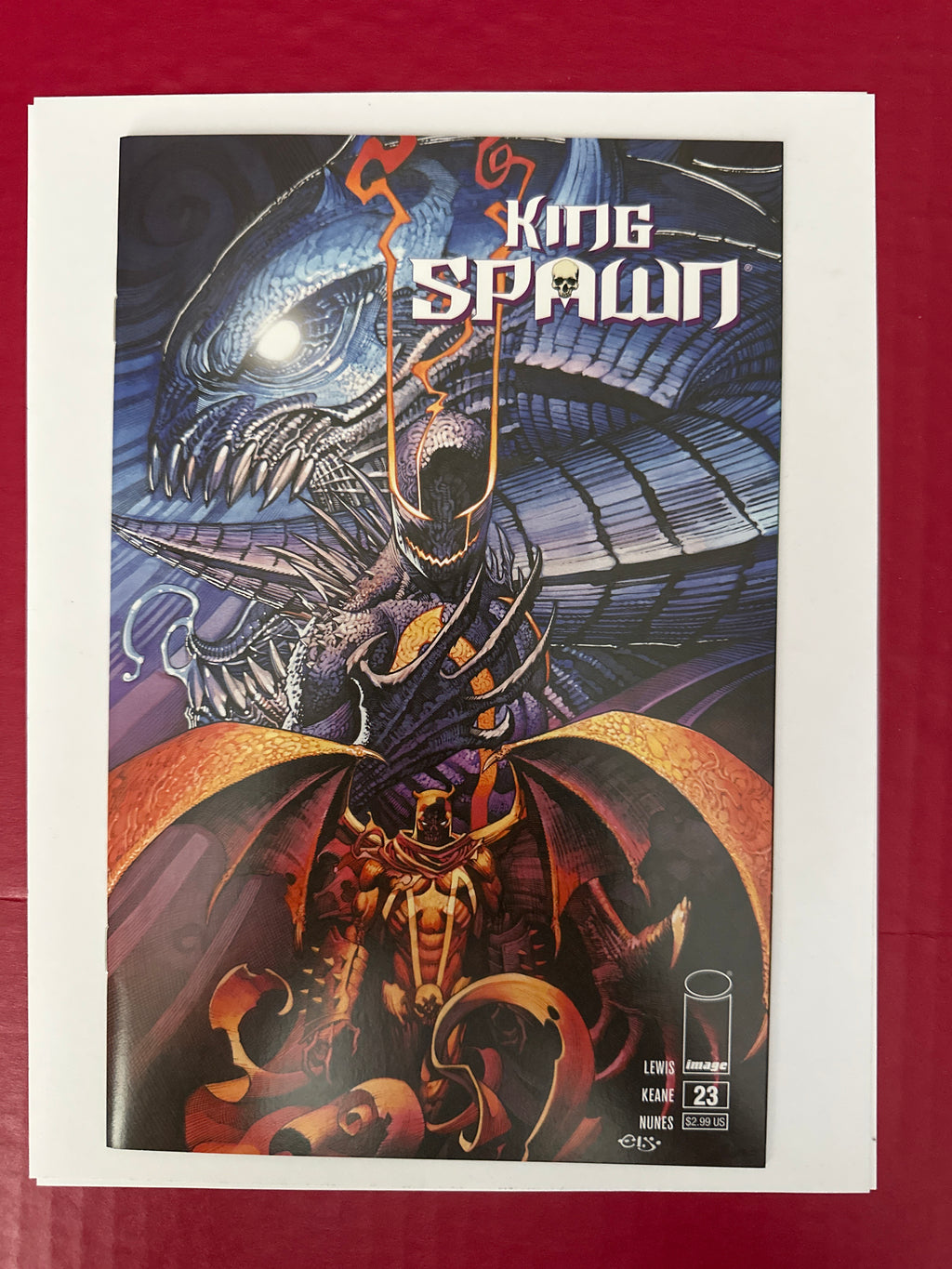 King Spawn #23A (2023) by Ugly Monkey Comics