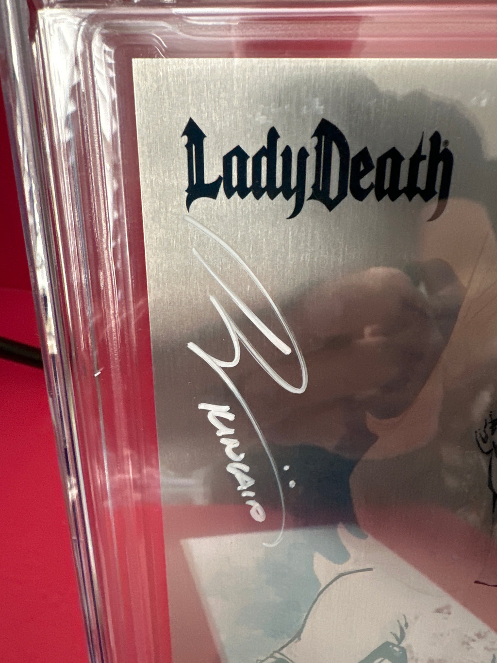 Lady Death Diabolical Harvest #1 Limited to 40 CGC 9.8 Double Signed by Ugly Monkey Comics