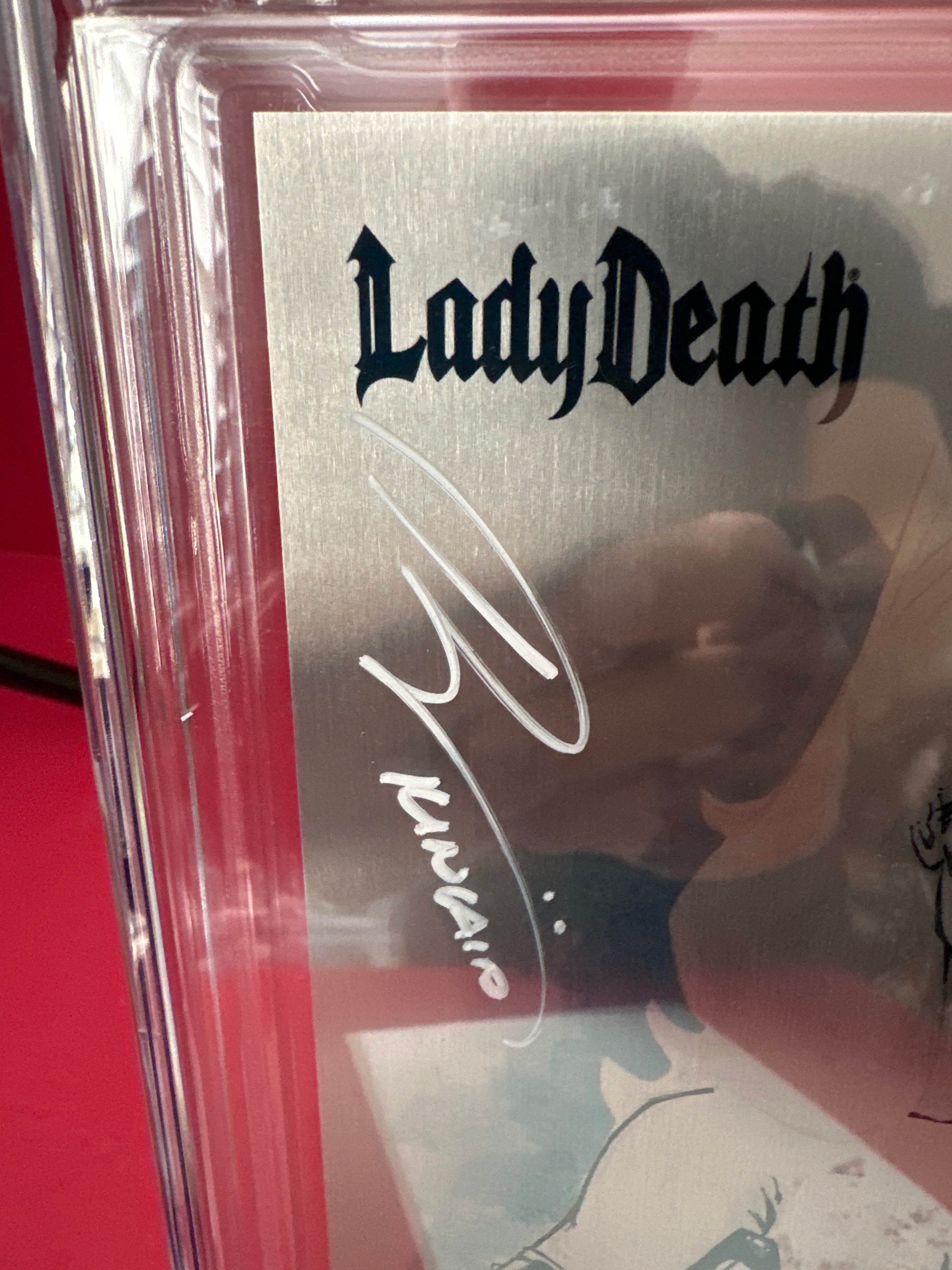 Lady Death Diabolical Harvest #1 Limited to 40 CGC 9.8 Double Signed by Ugly Monkey Comics