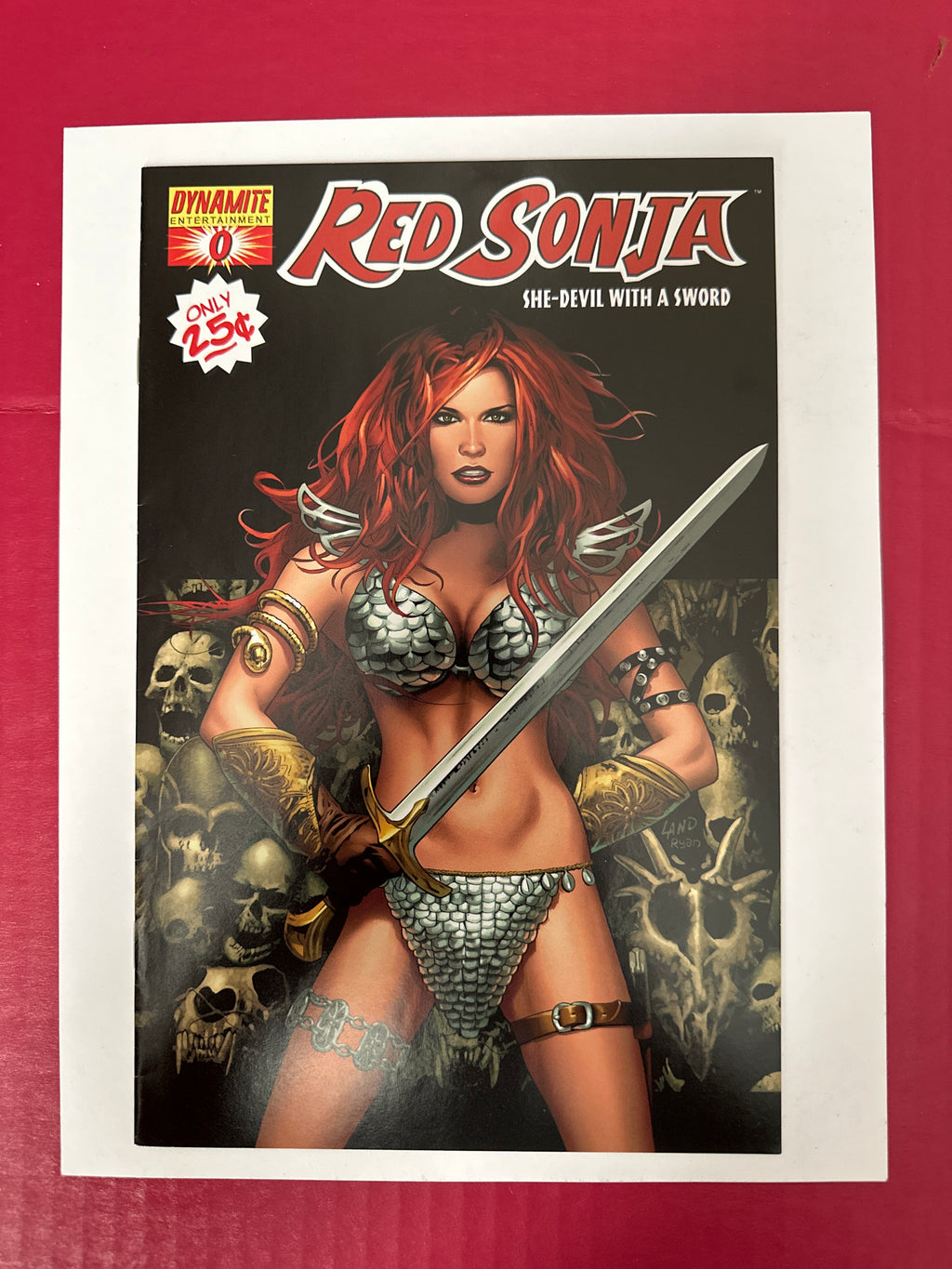 Red Sonja, Vol. 1 #0A (Dynamite Entertainment 2005) Black Cover Edition by Ugly Monkey Comics
