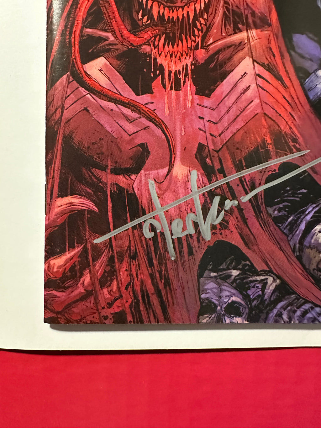 King in Black #1 (2021) KEY Unknown Comics Variant Signed by Tyler Kirham