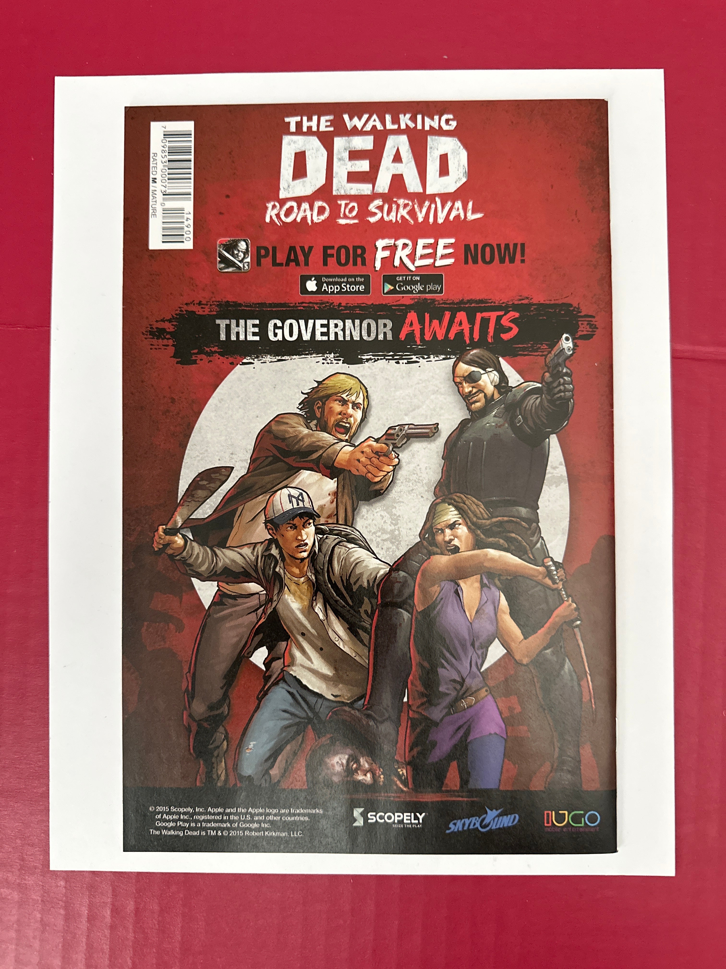 The Walking Dead #149 (Image Comics 2015) Charlie Adlard & Dave Stewart Cover by Ugly Monkey Comics