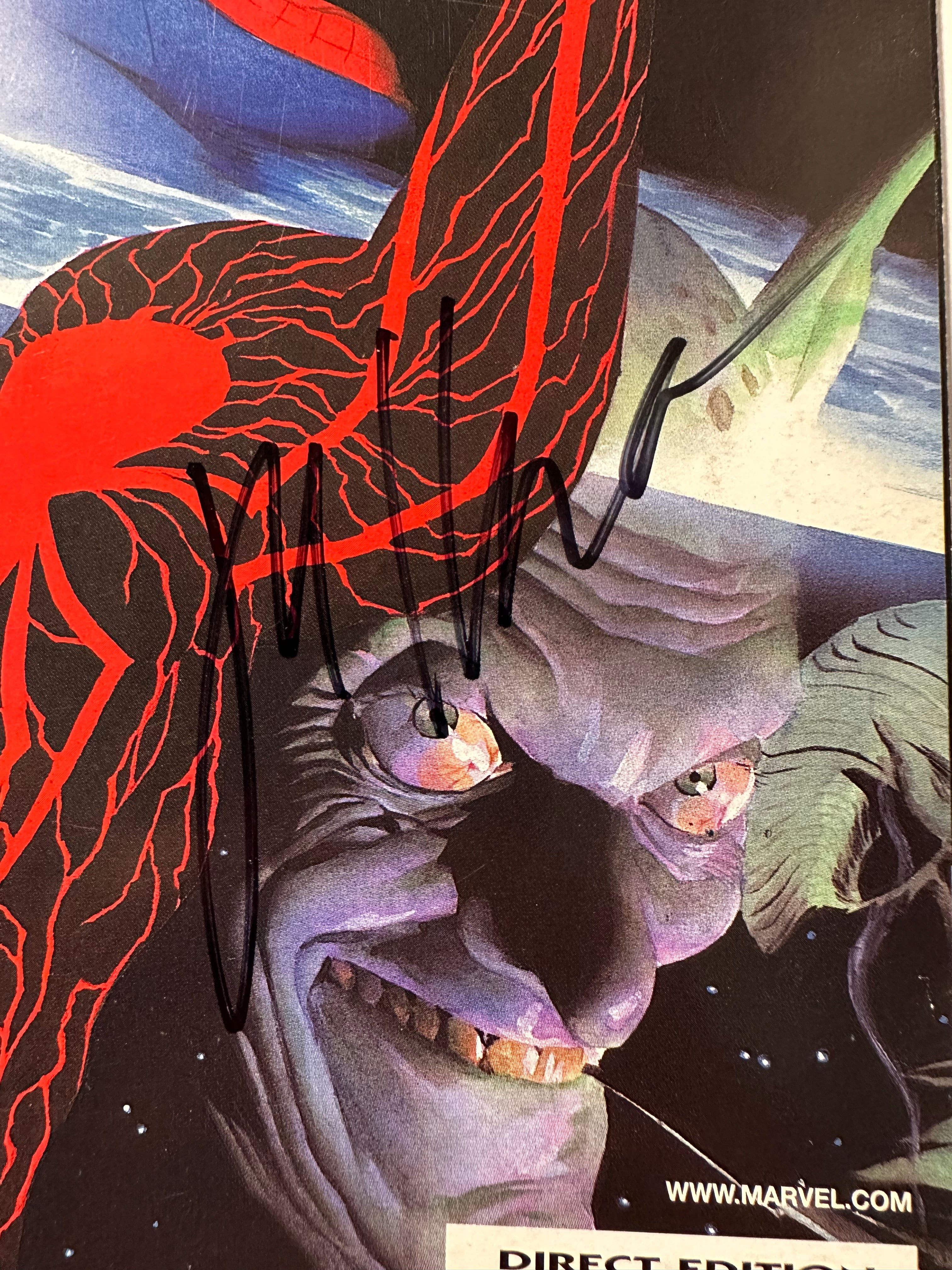 Earth X #8 (2018) Signed by Writer Jim Krueger by Ugly Monkey Comics