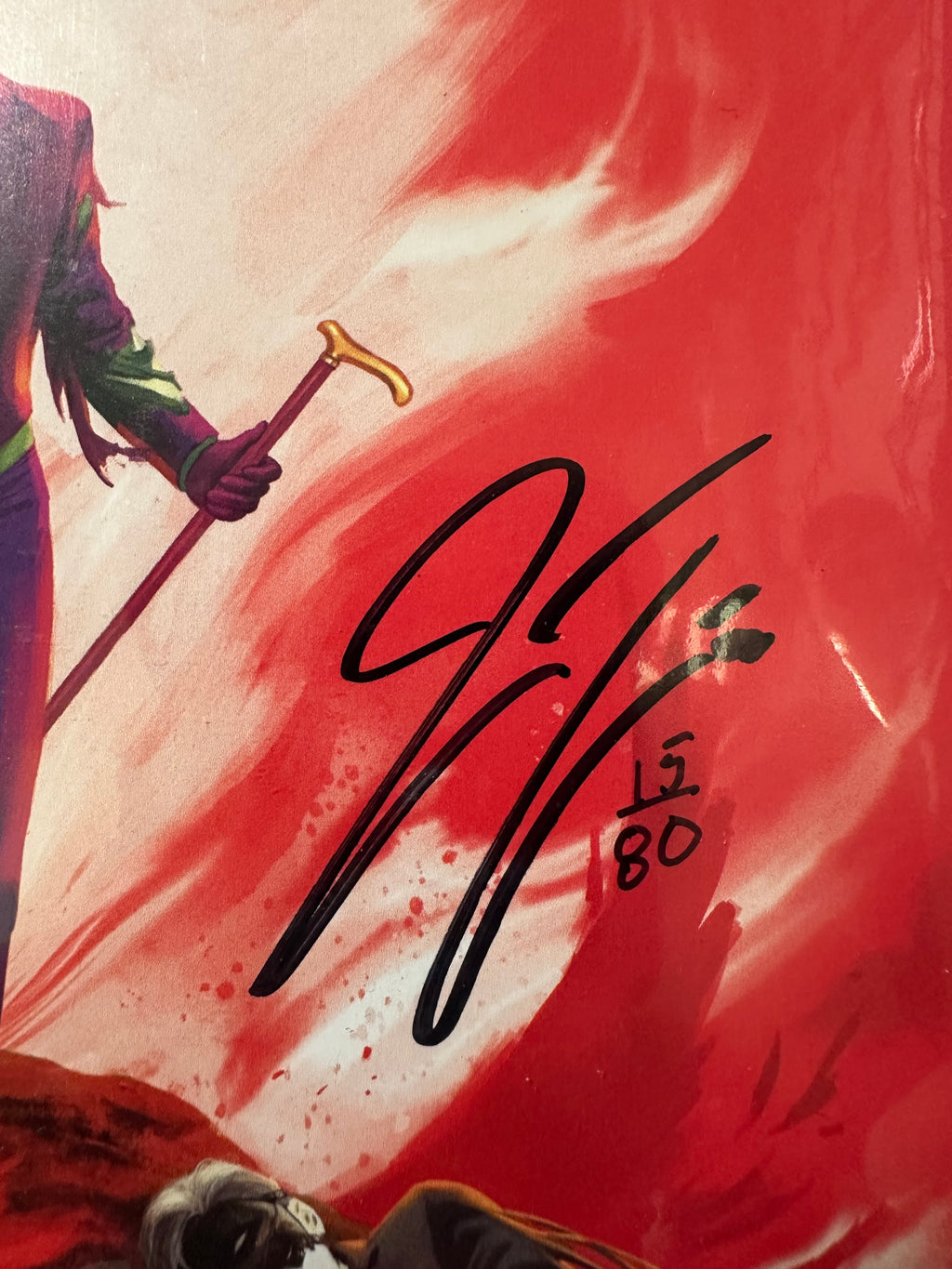 Year Of The Villain: Hell Arisen #3 Second Printing Key Signed with COA by Ugly Monkey Comics