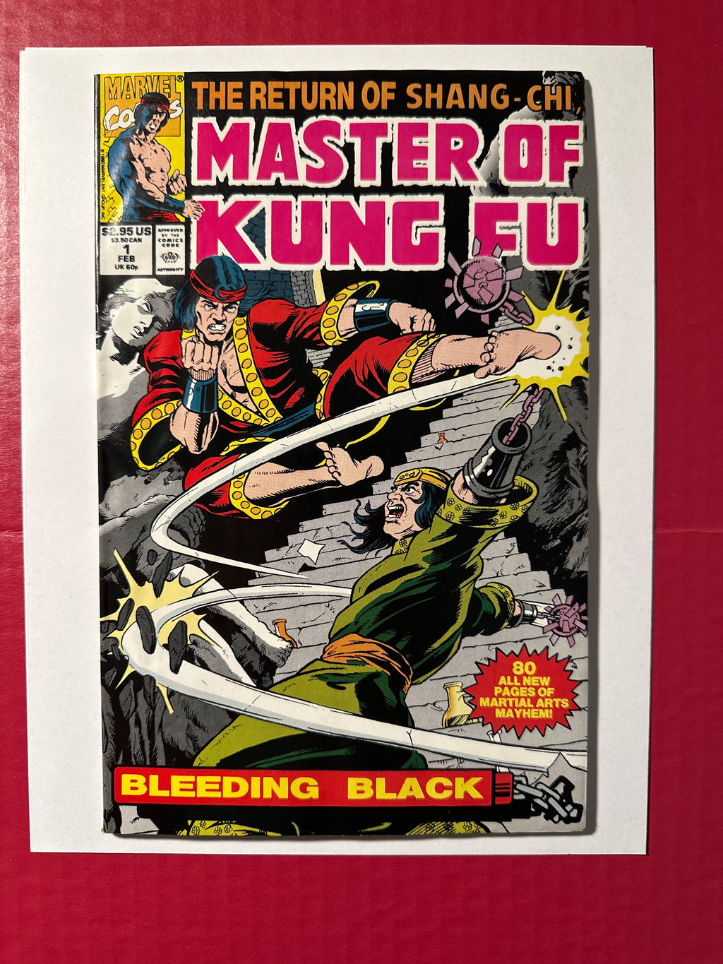 Master of Kung Fu: Bleeding Black #1 (1990 Marvel) by Ugly Monkey Comics
