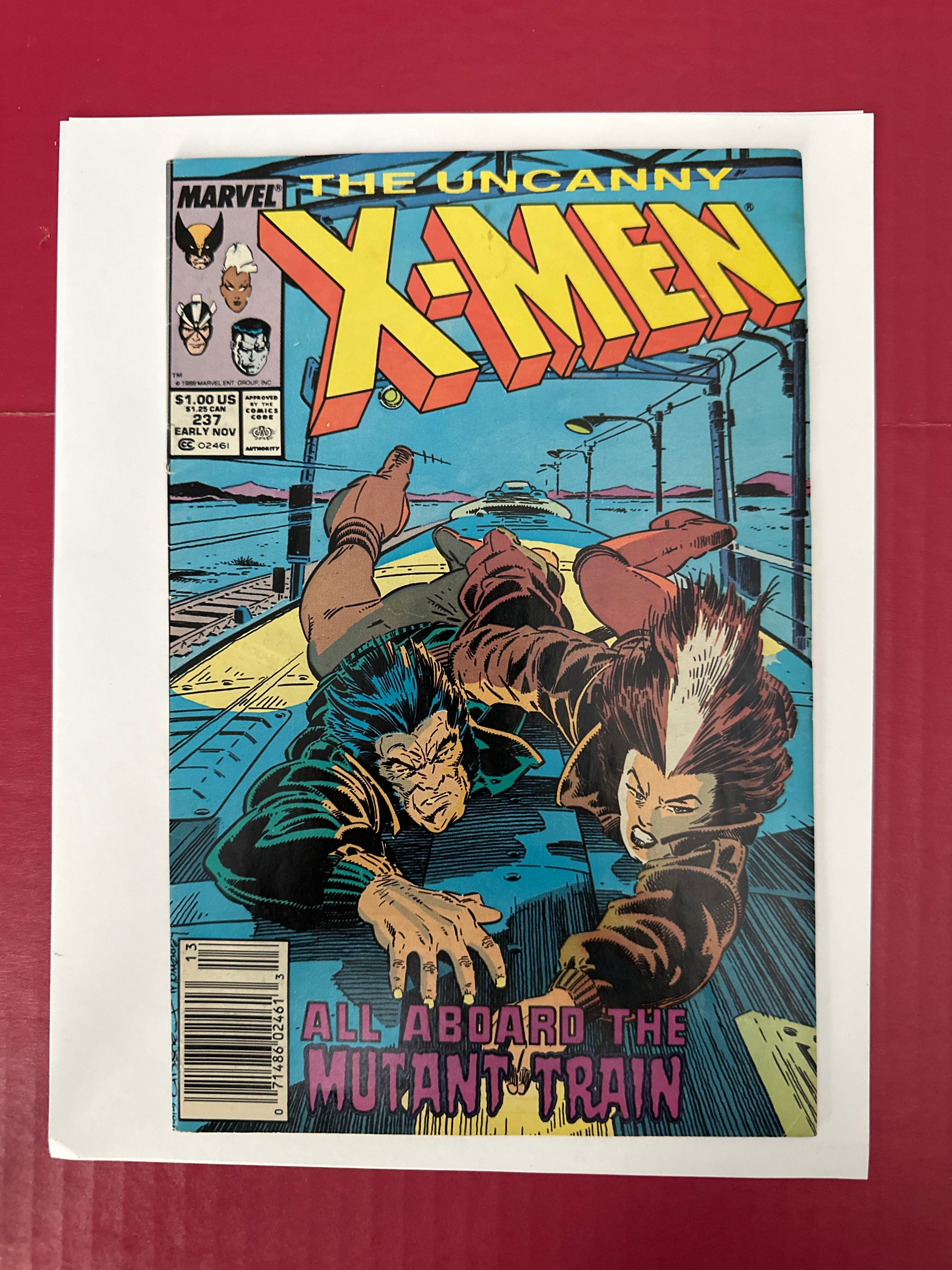 The Uncanny X-Men, Vol. 1 #237 (Marvel Comics 1988) Newsstand Edition by Ugly Monkey Comics