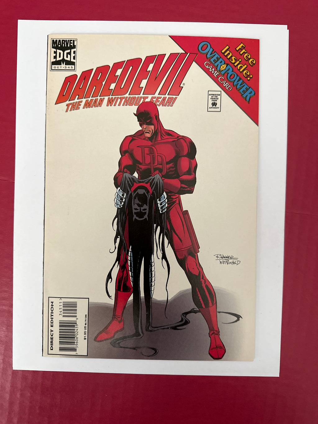 Daredevil, Vol. 1 #345A (1995 Marvel Comics) by Ugly Monkey Comics