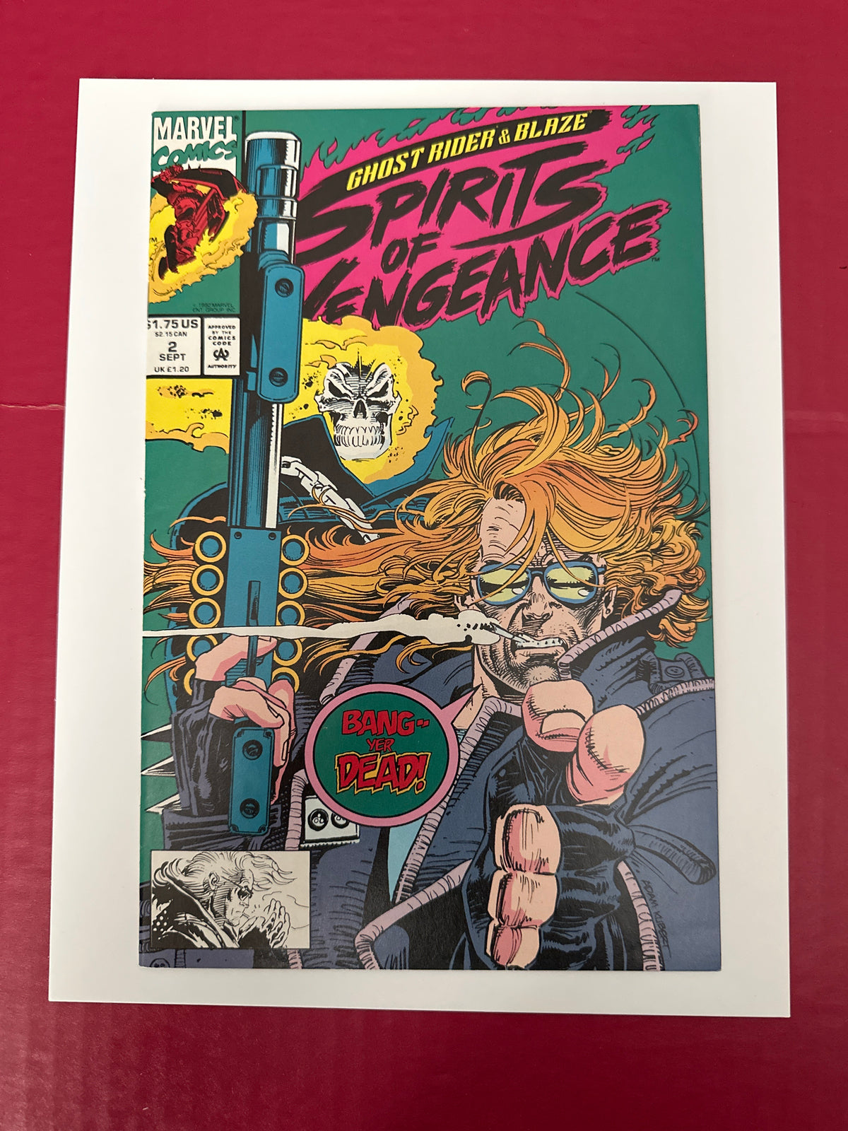 Ghost Rider / Blaze: Spirits of Vengeance #2A (Marvel Comics 1992) by Ugly Monkey Comics