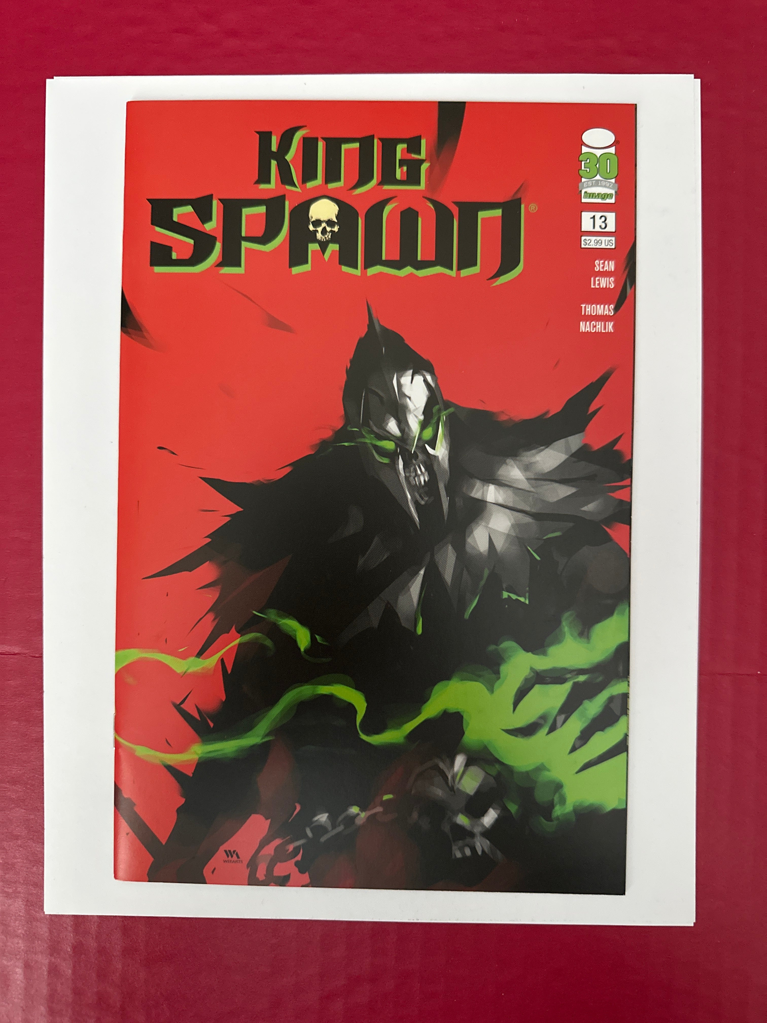 King Spawn #13B (2022) by Ugly Monkey Comics