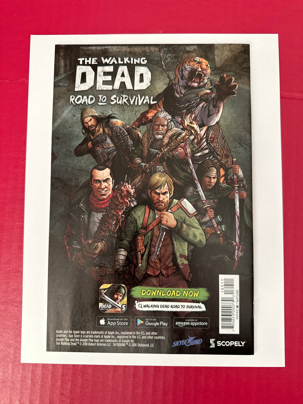 The Walking Dead #189 (Image Comics 2019) Charlie Adlard & Dave Stewart Cover by Ugly Monkey Comics