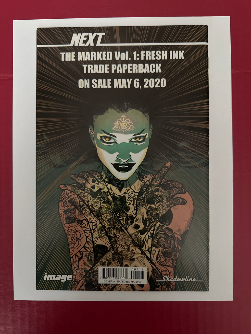 The Marked #5A (Image Comics 2020) Regular Jay Anacleto Cover by Ugly Monkey Comics
