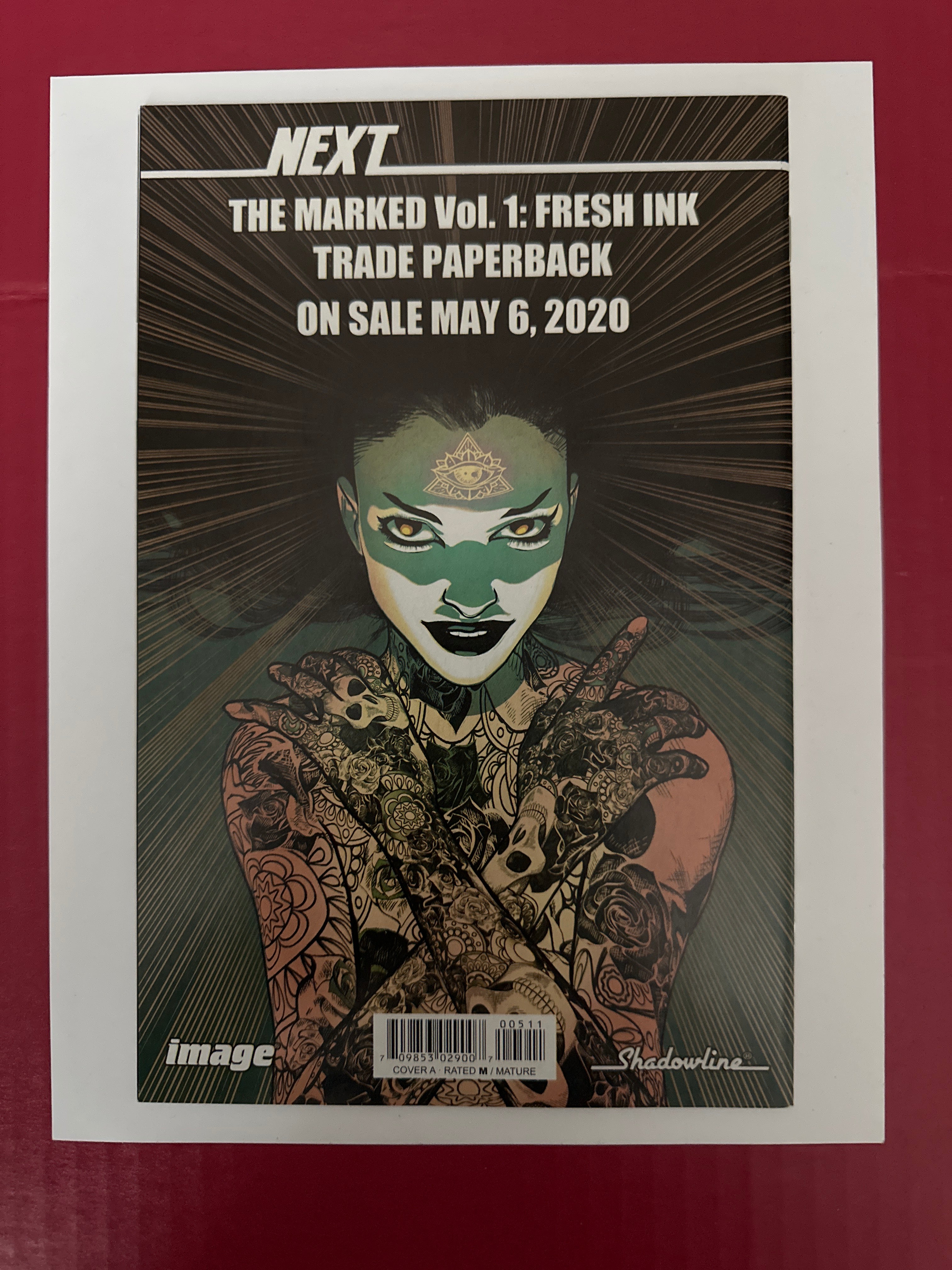 The Marked #5A (Image Comics 2020) Regular Jay Anacleto Cover by Ugly Monkey Comics