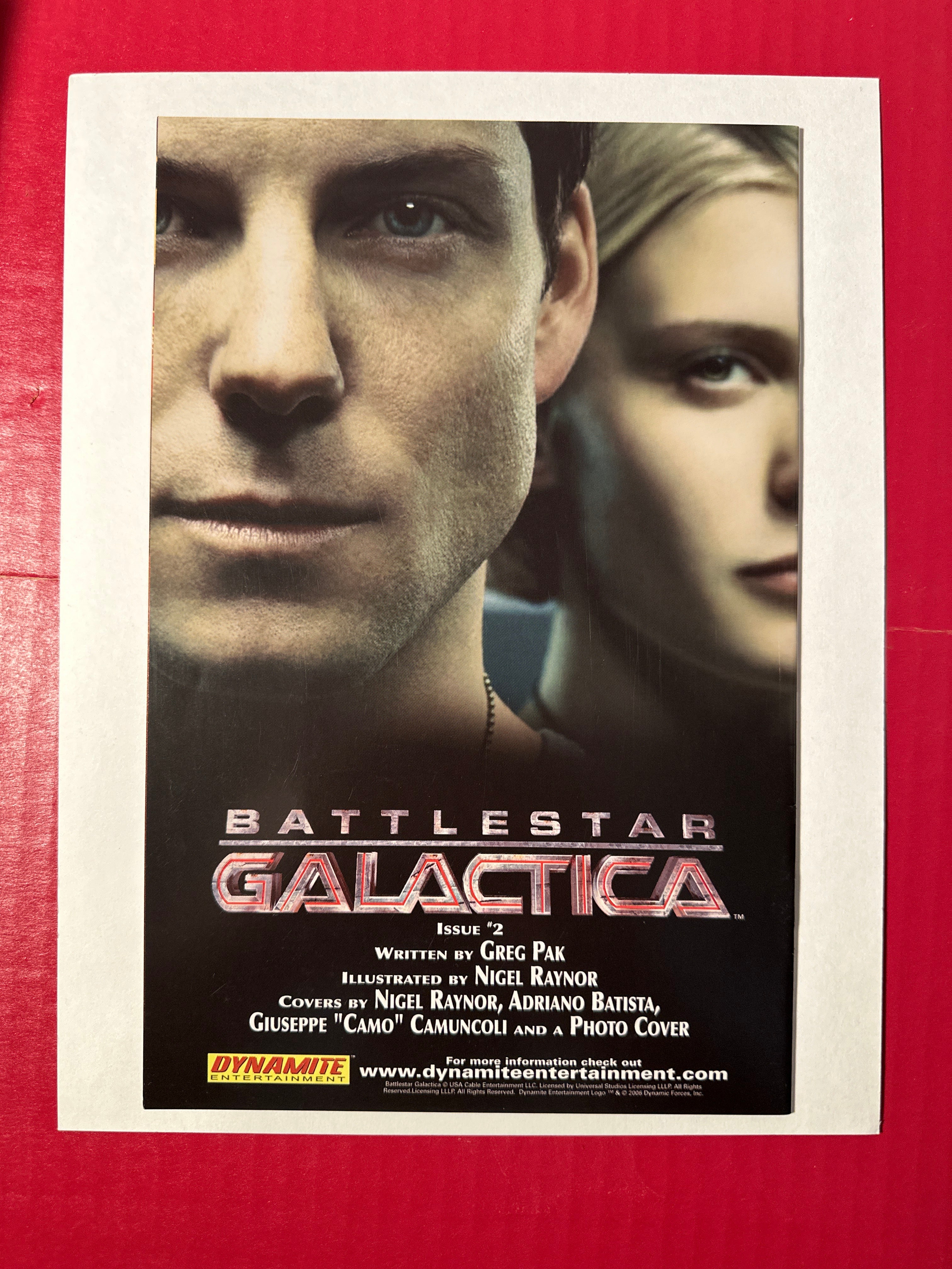 Battlestar Galactica, Vol. 1 (Dynamite Entertainment) #1J (Dynamite Entertainment 2006) by Ugly Monkey Comics