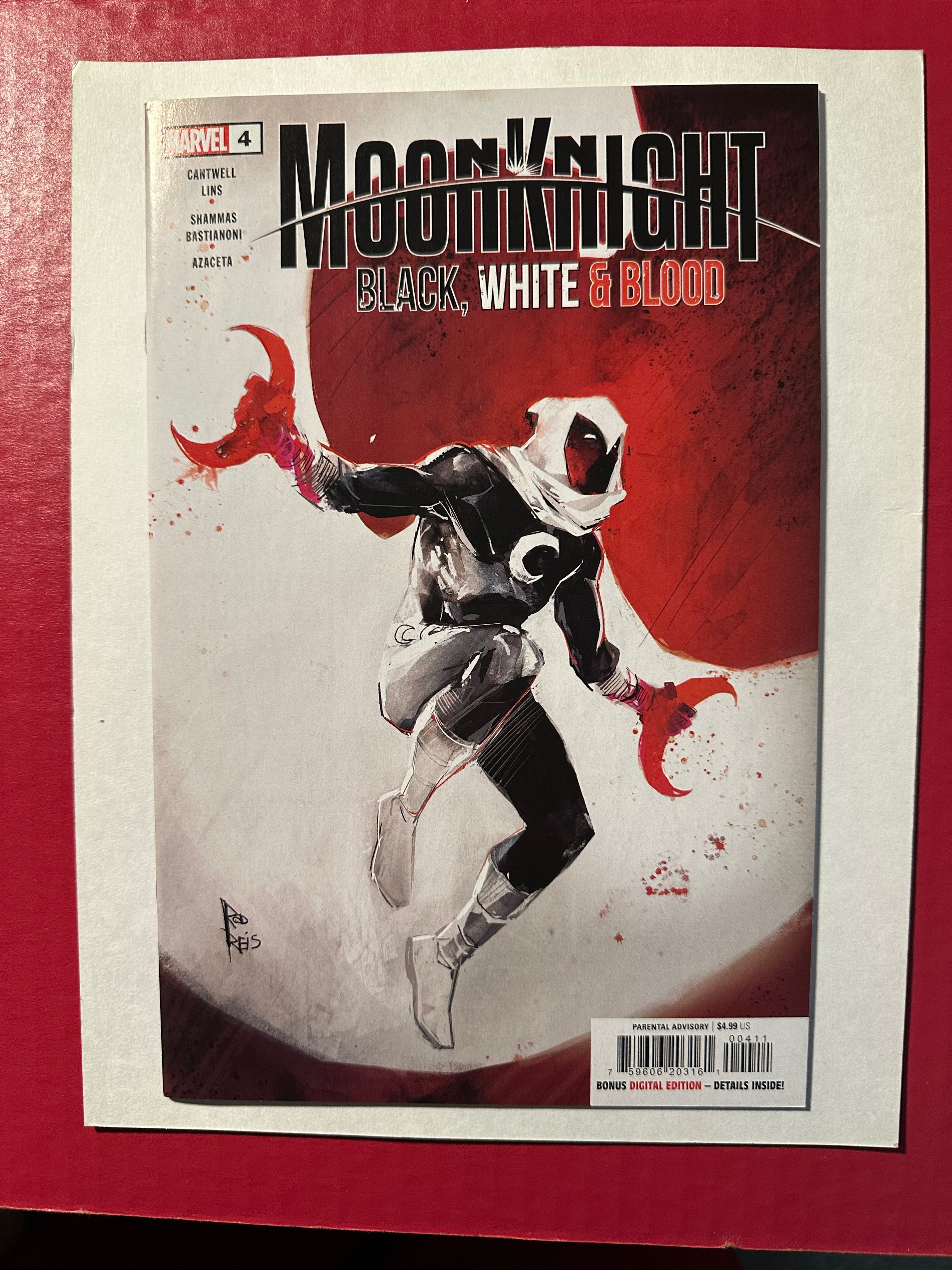 Moon Knight: Black, White & Blood #4 (2022)