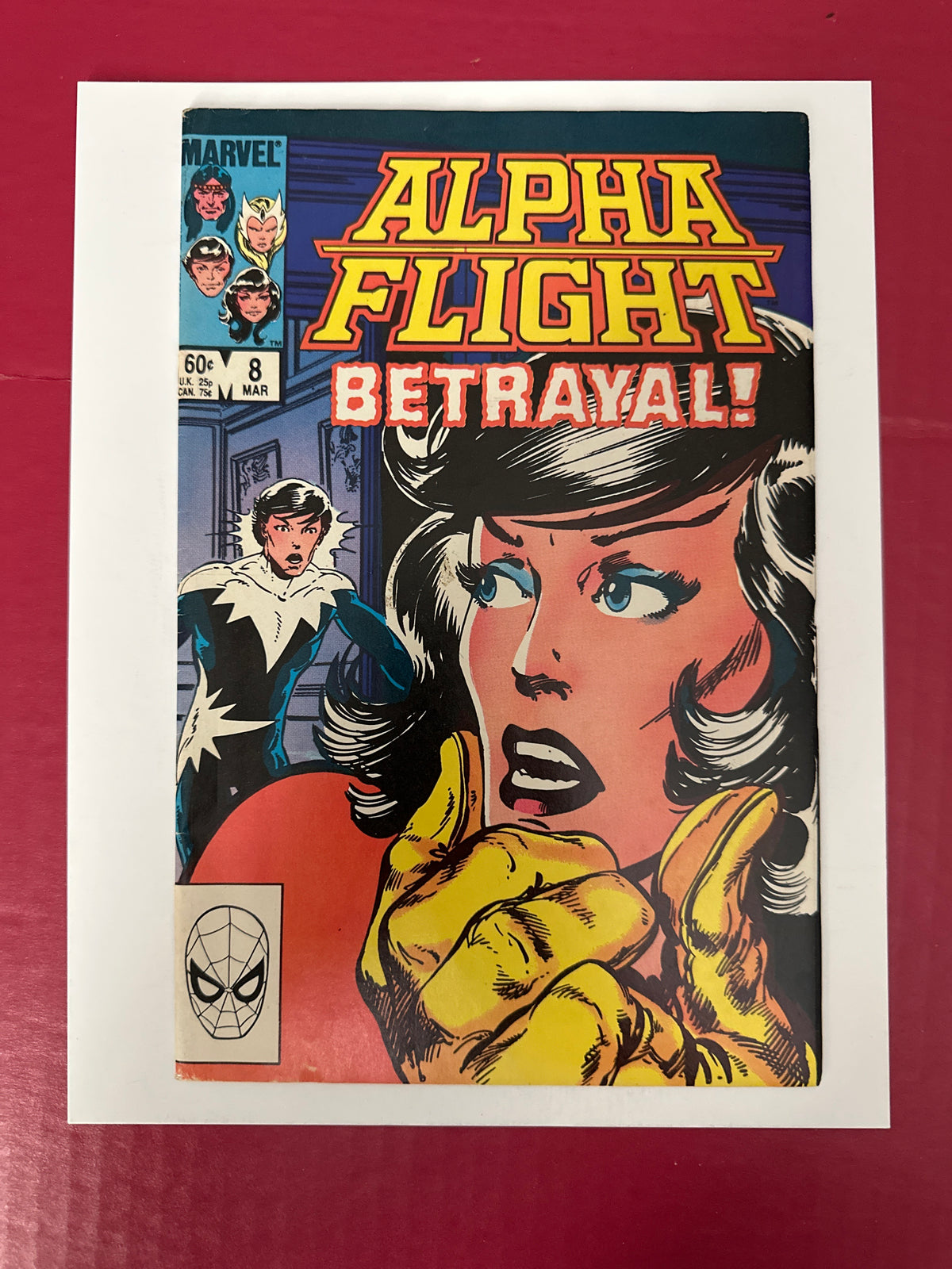 Alpha Flight, Vol. 1 #8A (Marvel Comics 1983) 1st app. Nemesis (Isabel St. Ives) by Ugly Monkey Comics