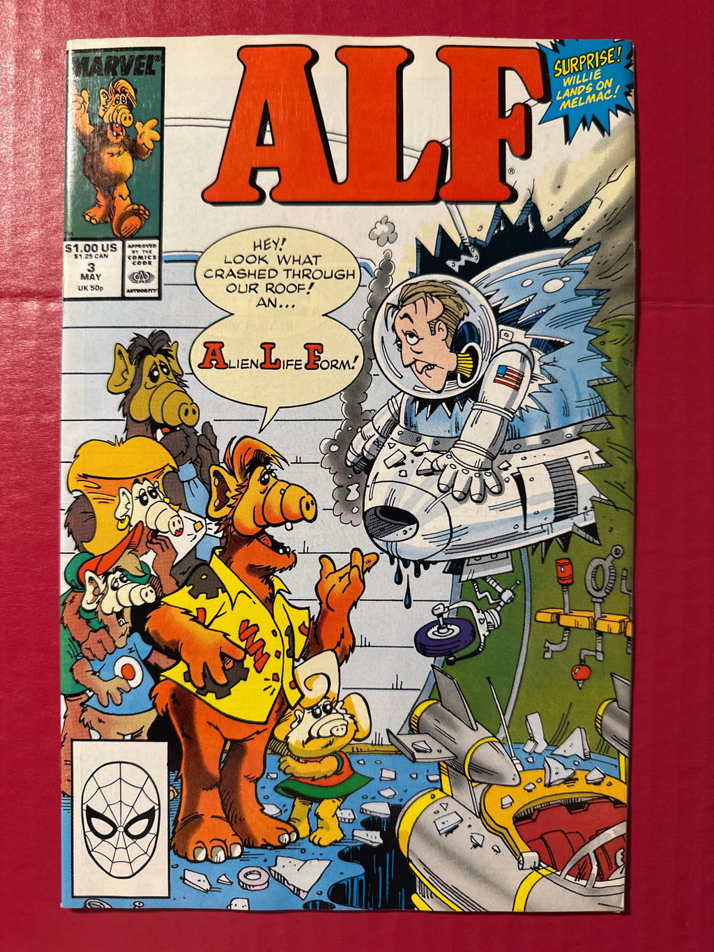 Alf (1988) #3 Marvel by Ugly Monkey Comics