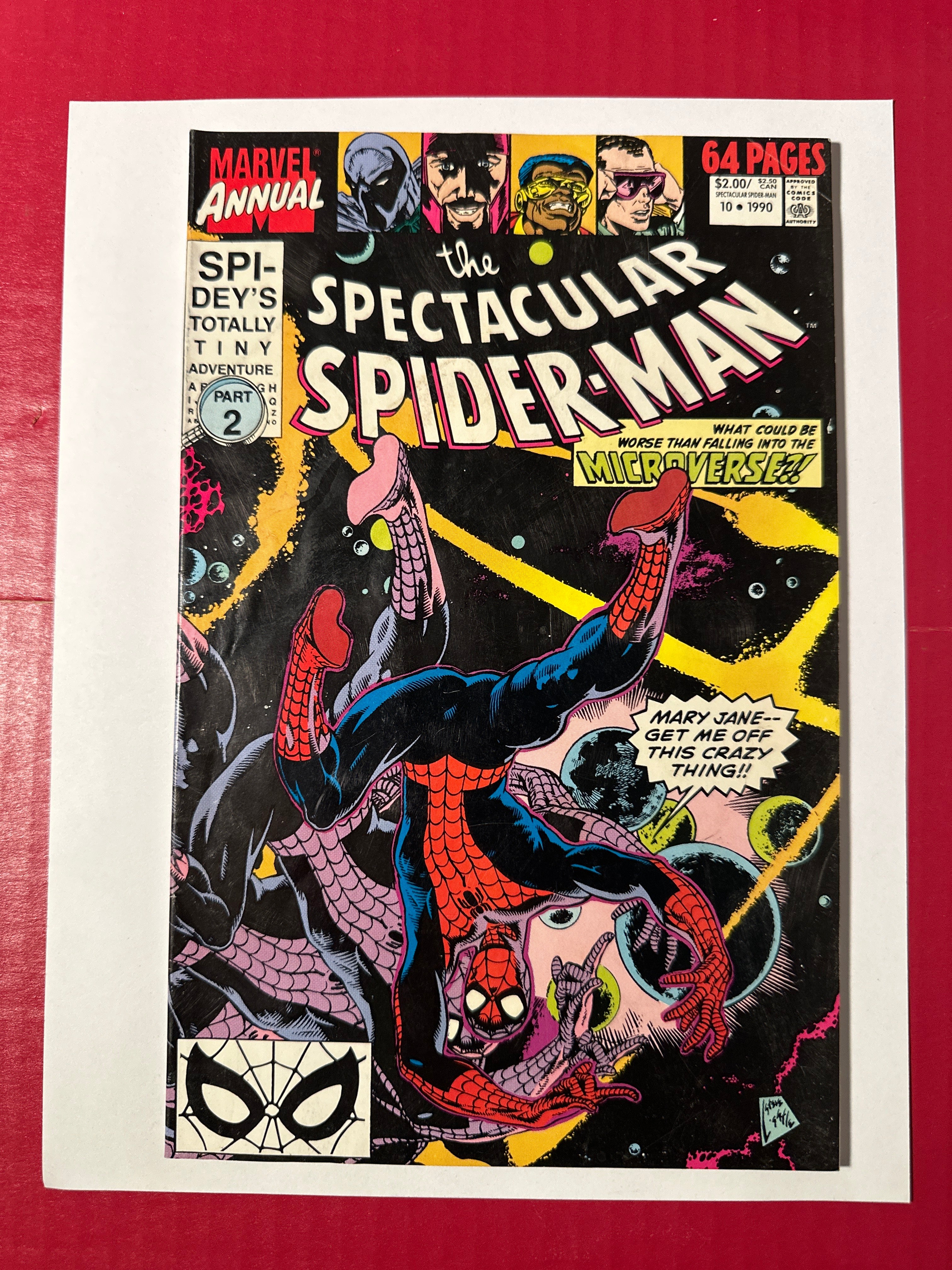 The Spectacular Spider-Man Annual #10 (Marvel Comics 1990) Direct Edition by Ugly Monkey Comics