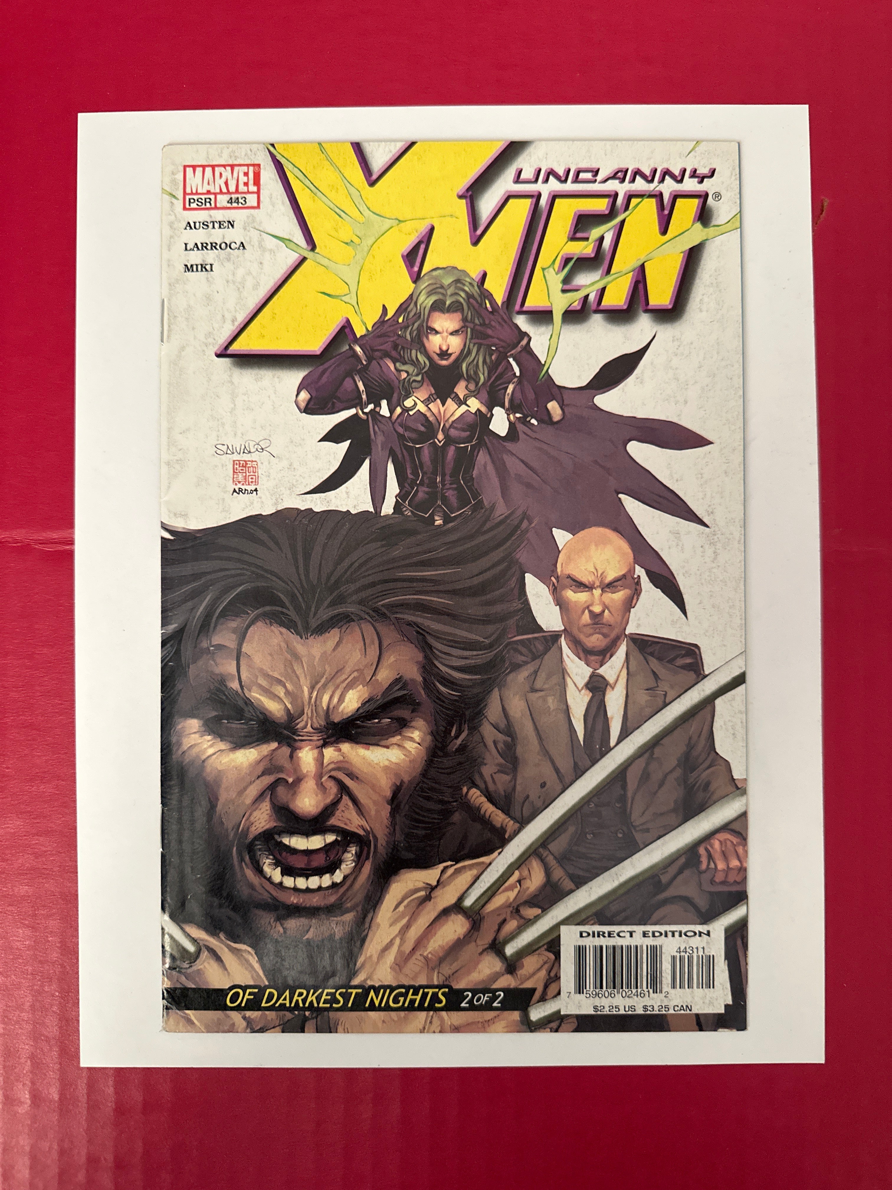 The Uncanny X-Men, Vol. 1 #443 (Marvel Comics 2004) Direct Edition by Ugly Monkey Comics