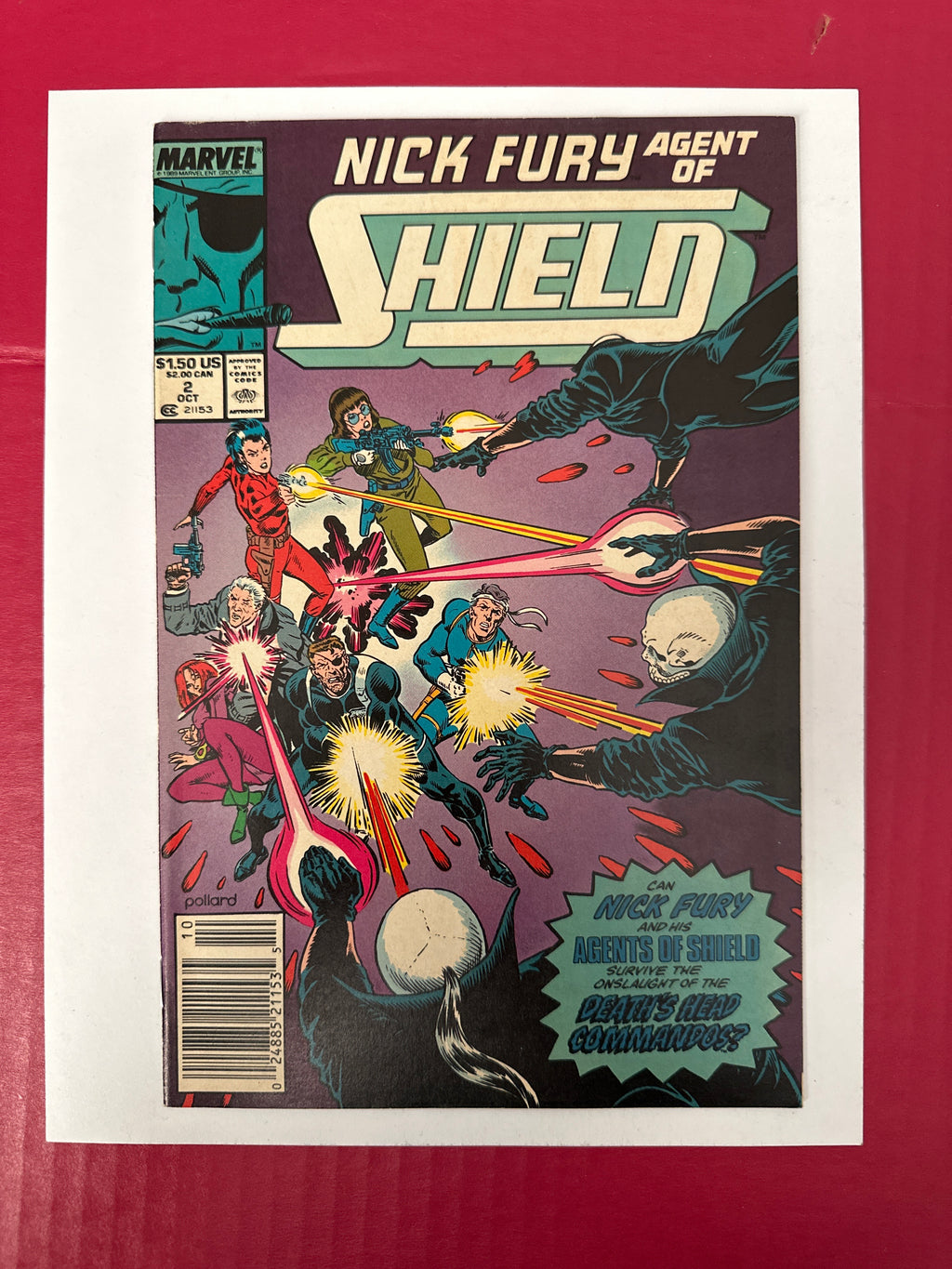 Nick Fury Agent of Shield, Vol. 4 #2 (Marvel Comics 1989) by Ugly Monkey Comics