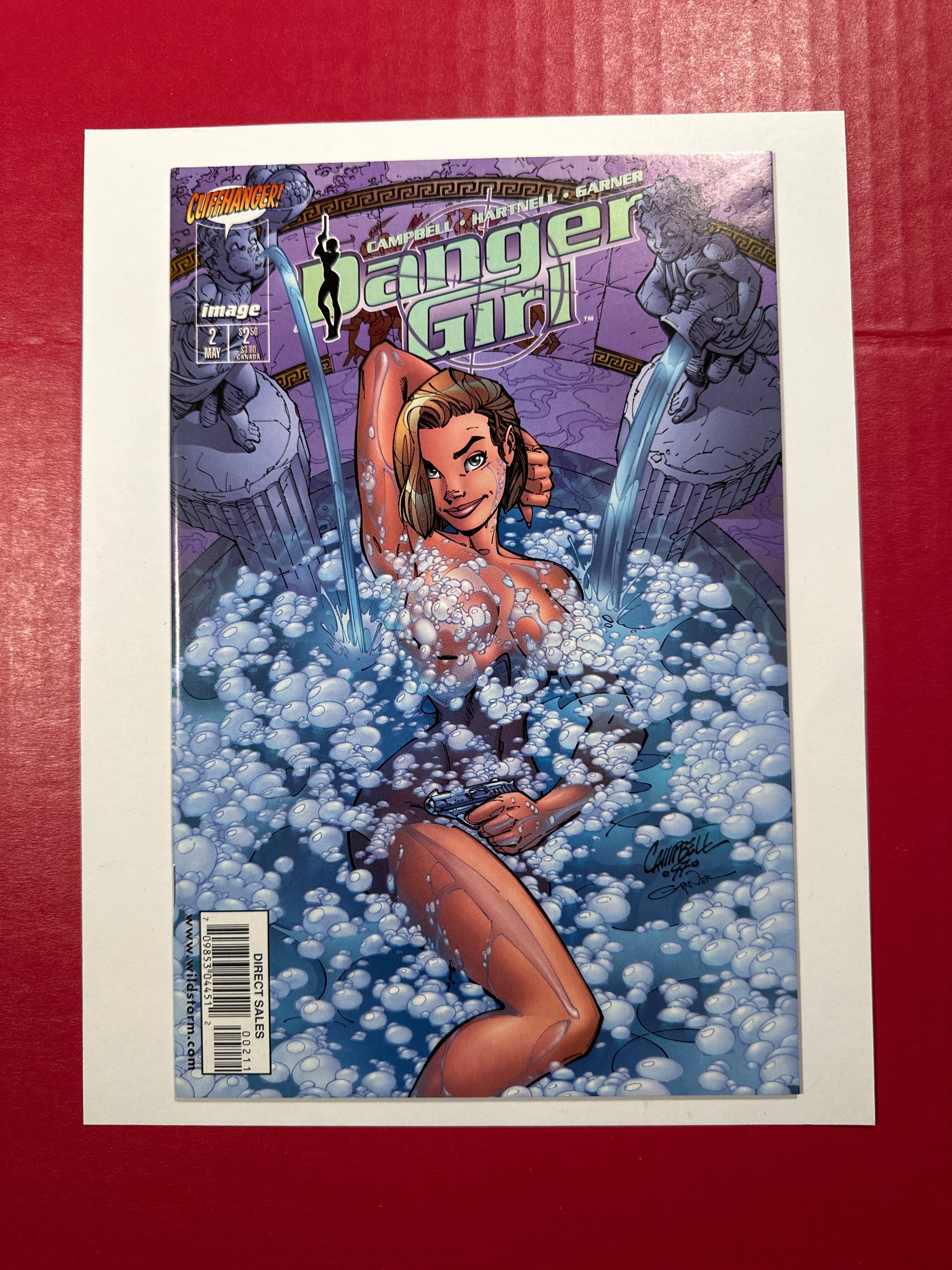 Danger Girl #2 (Image Comics 1998) J. Scott Campbell Regular by Ugly Monkey Comics