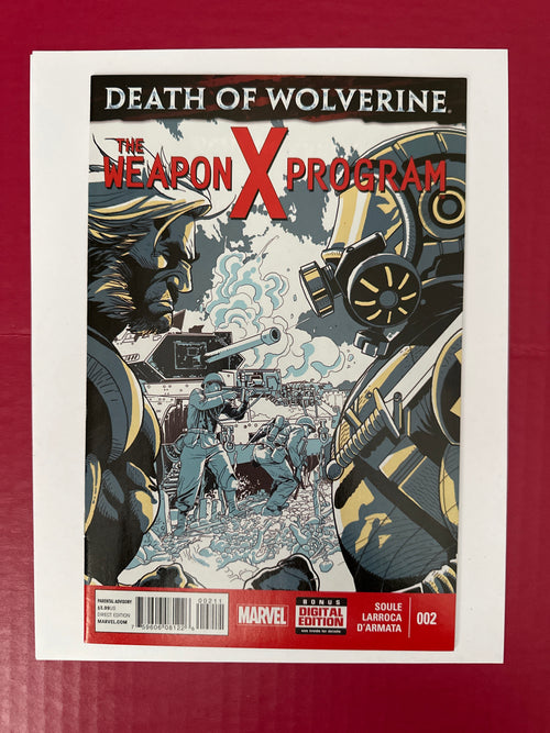 Death of Wolverine: The Weapon X Program #2 (2014 Marvel Comics) by Ugly Monkey Comics