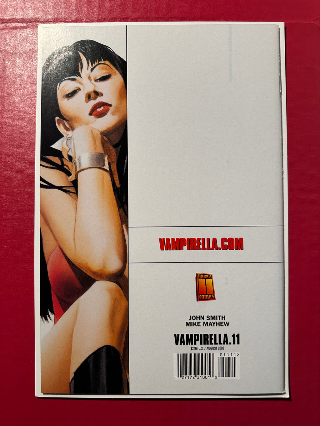 Vampirella, Vol. 3 #11 (2022) Signed by Cover Artist Mike Mayhew by Ugly Monkey Comics