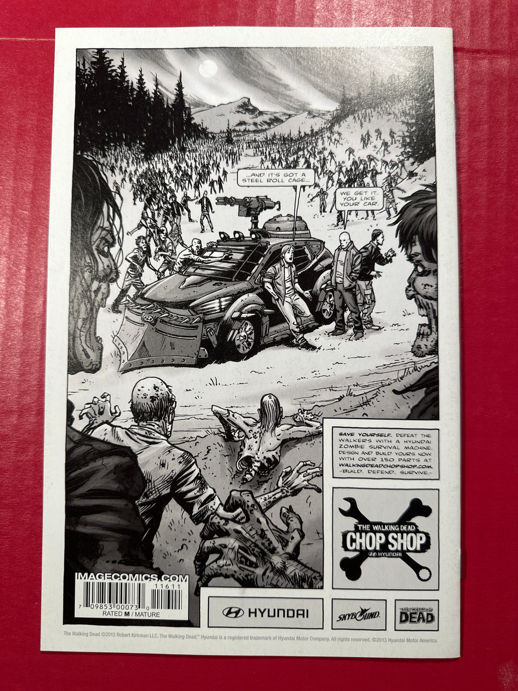 The Walking Dead #116 (Image Comics 2013) Charlie Adlard Regular Cover by Ugly Monkey Comics