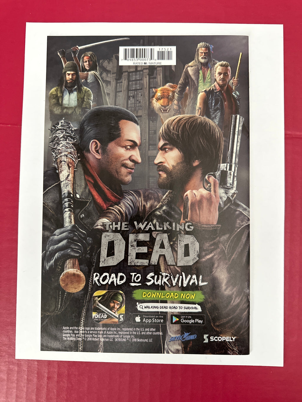 The Walking Dead #175 (Image Comics 2018) Variant Bill Sienkiewicz Cover by Ugly Monkey Comics