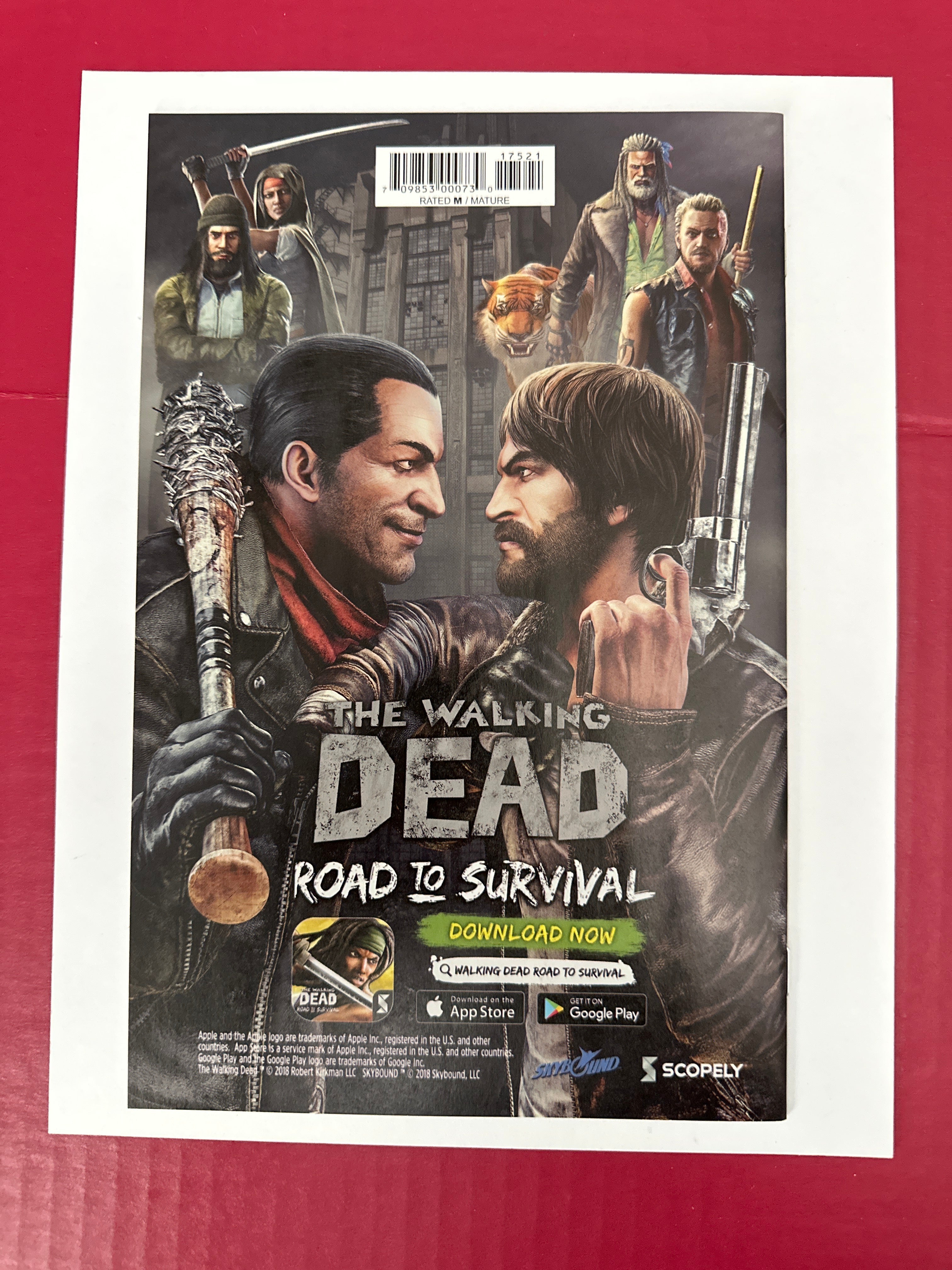 The Walking Dead #175 (Image Comics 2018) Variant Bill Sienkiewicz Cover by Ugly Monkey Comics