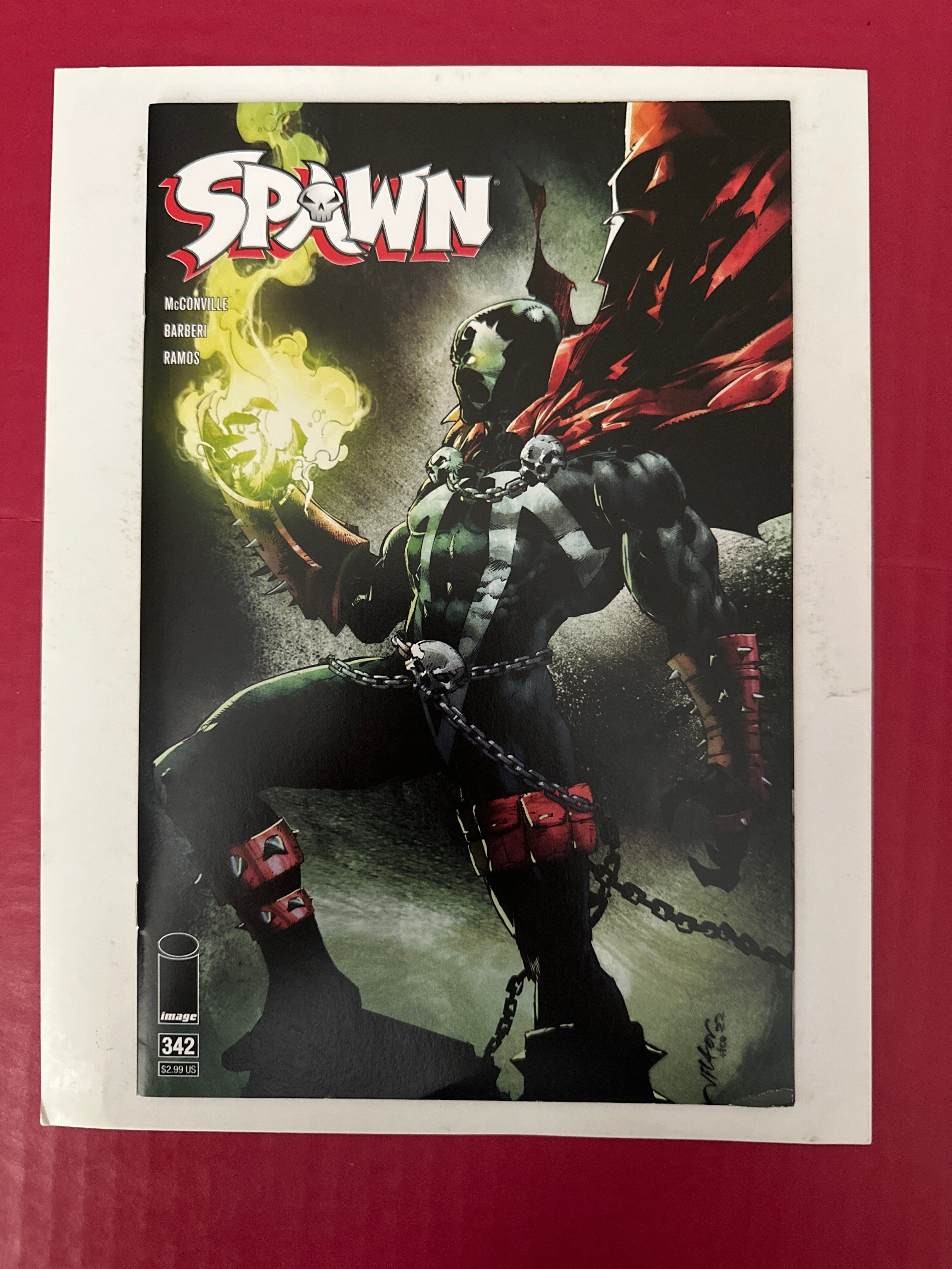 Spawn #342A (2023) by Ugly Monkey Comics