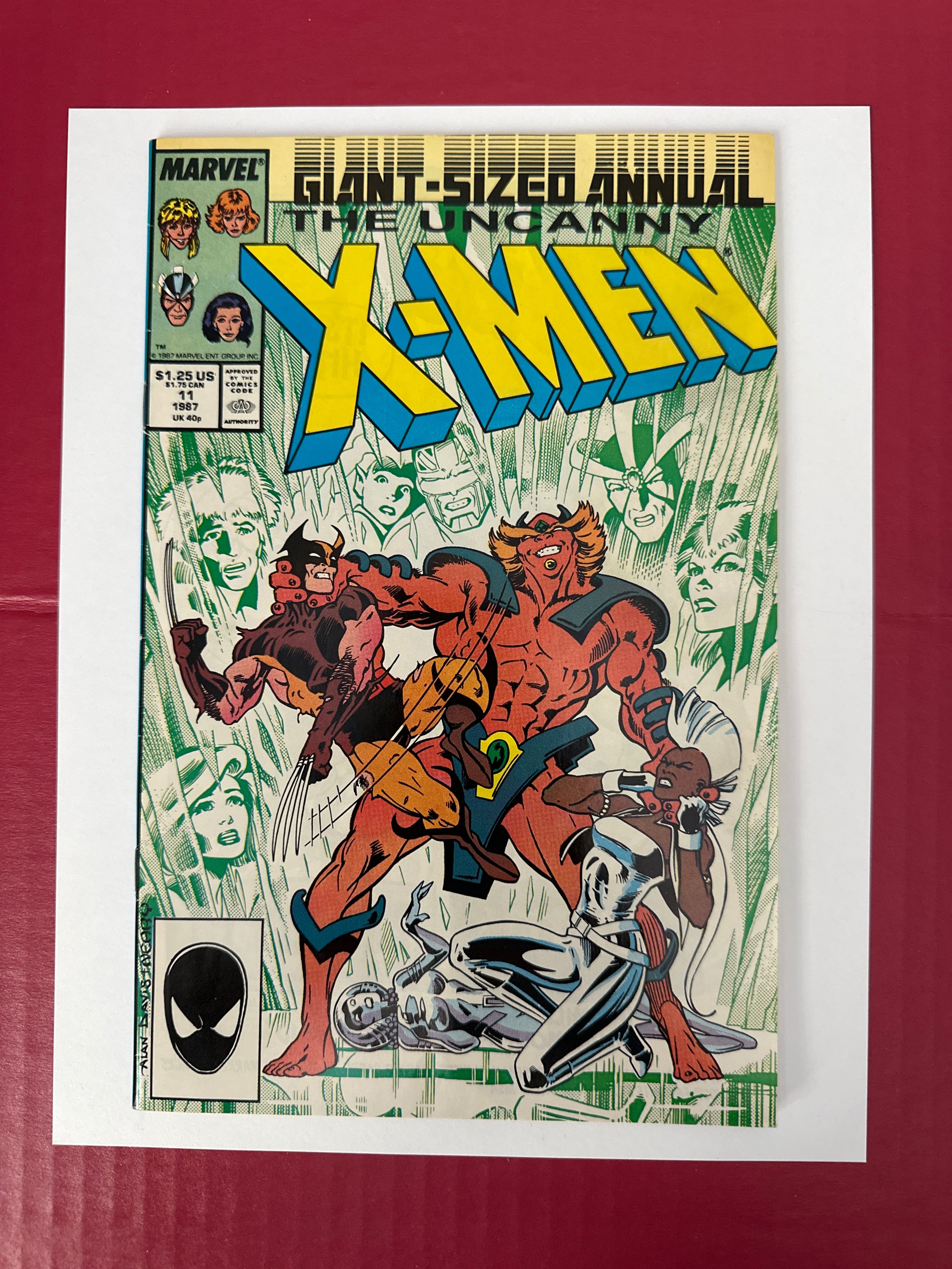The Uncanny X-Men Annual #11 (Marvel Comics 1987) by Ugly Monkey Comics