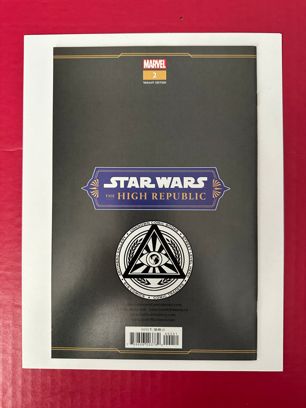 Star Wars: The High Republic, Vol. 2 #2E (2022) 1st team app. The Path of the Open Hand, 1st team app. Twinkle Sisters Virgin Variant by Ugly Monkey Comics