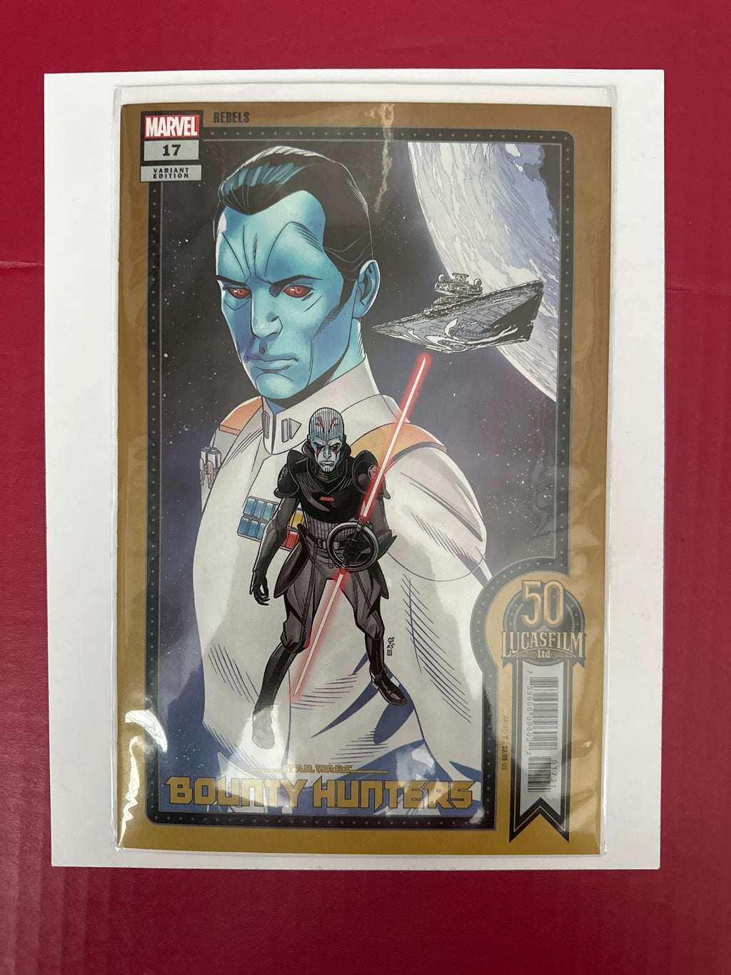 Lot of 10 Star Wars Bounty Hunters (2022) Lucasfilm 50th Anniversary Variants by Ugly Monkey Comics