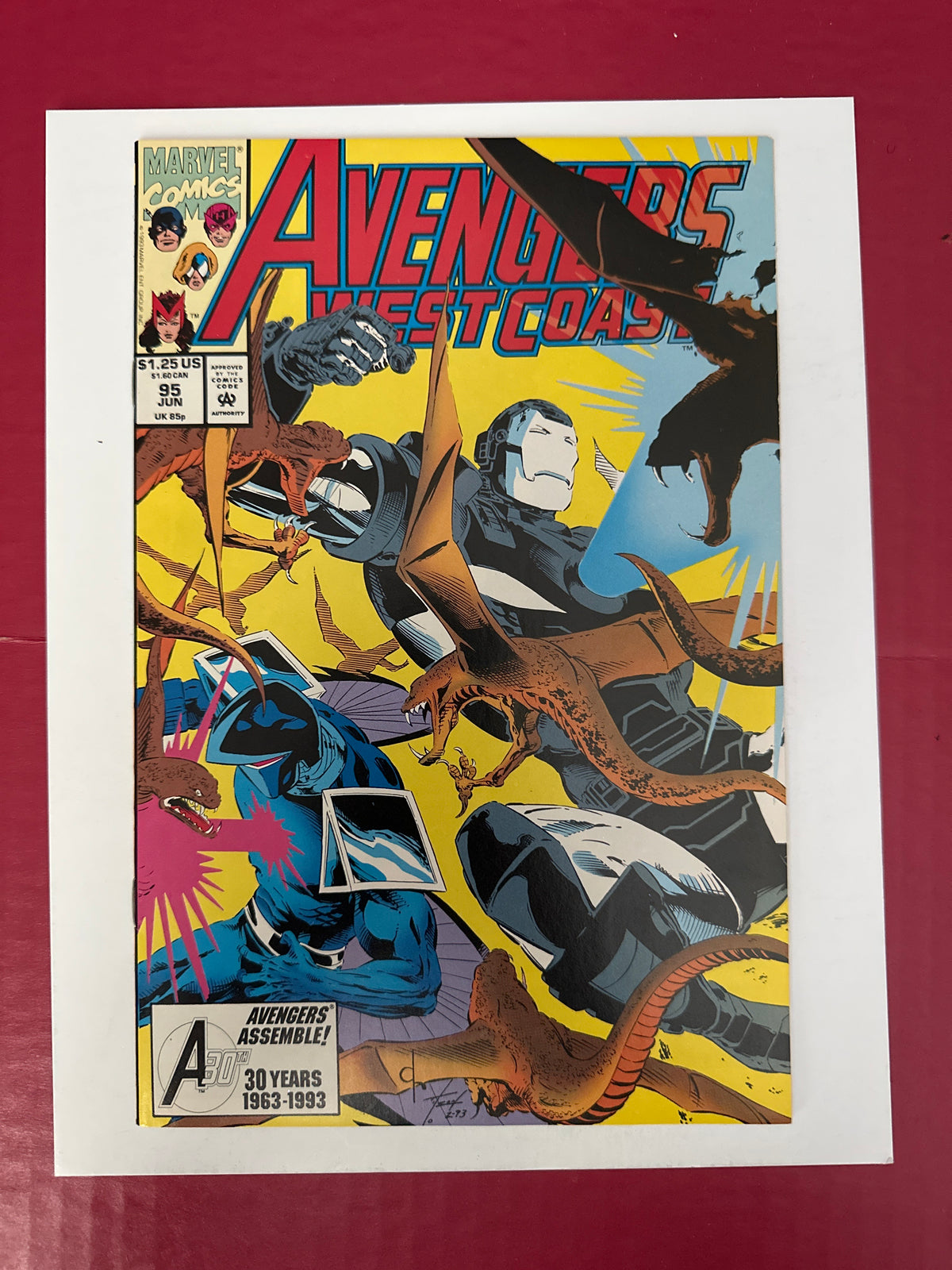 The West Coast Avengers, Vol. 2 #95A (Marvel Comics 1993) Direct Edition by Ugly Monkey Comics