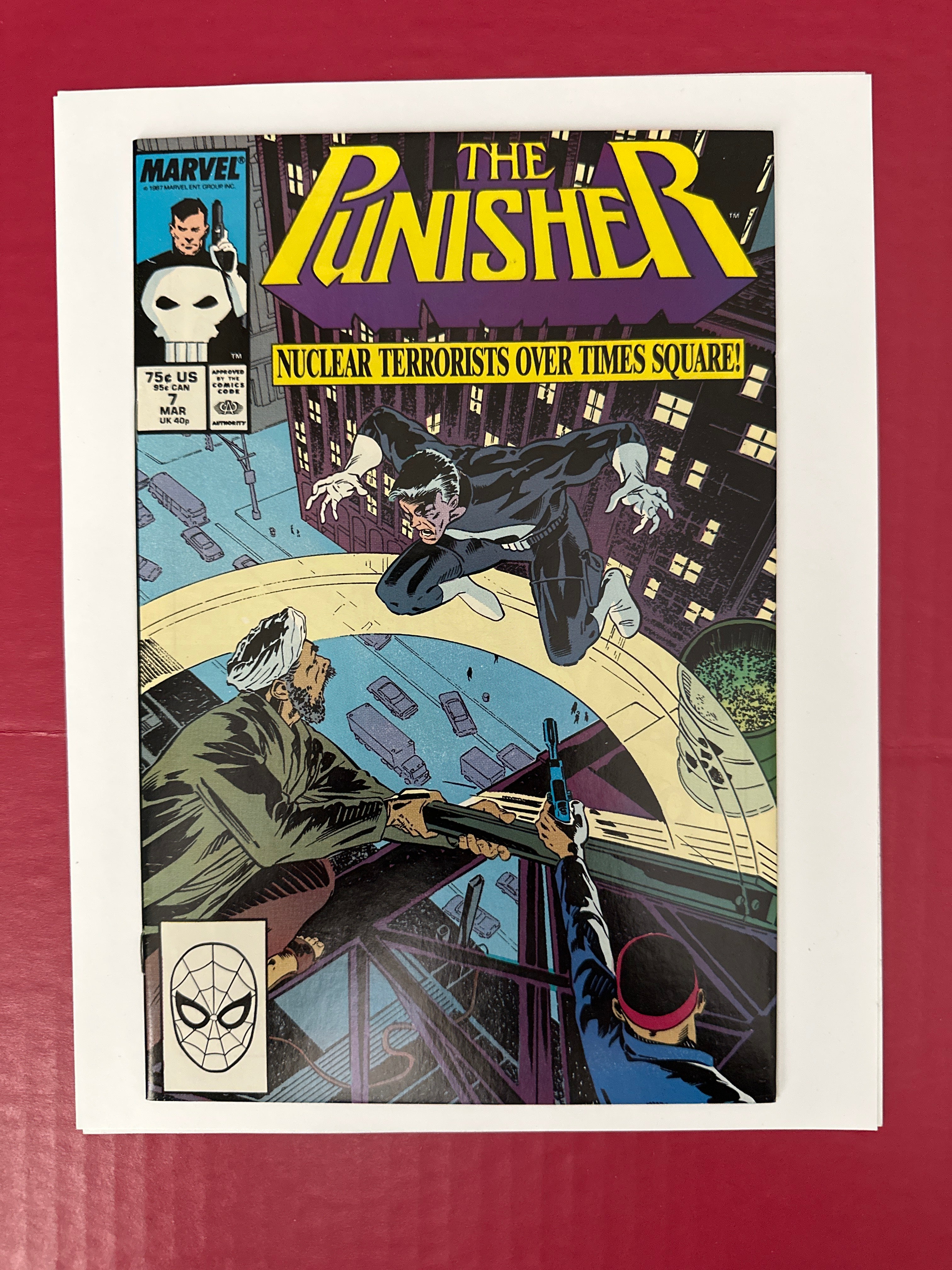 The Punisher Volume 2 7A 1987 Wild Rose Part 2 Comic Book by Ugly Monkey Comics