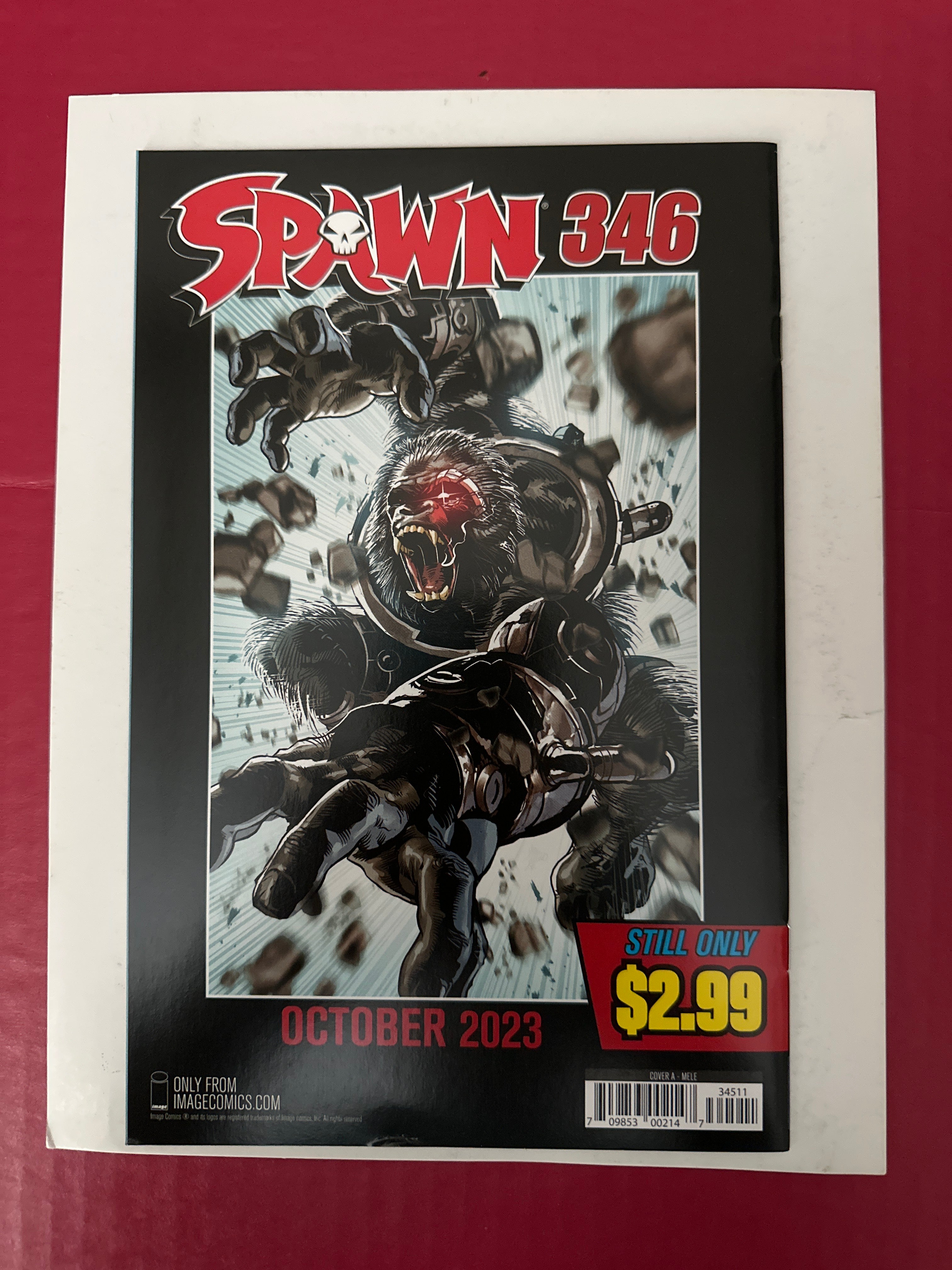 Spawn #345A (2023) by Ugly Monkey Comics
