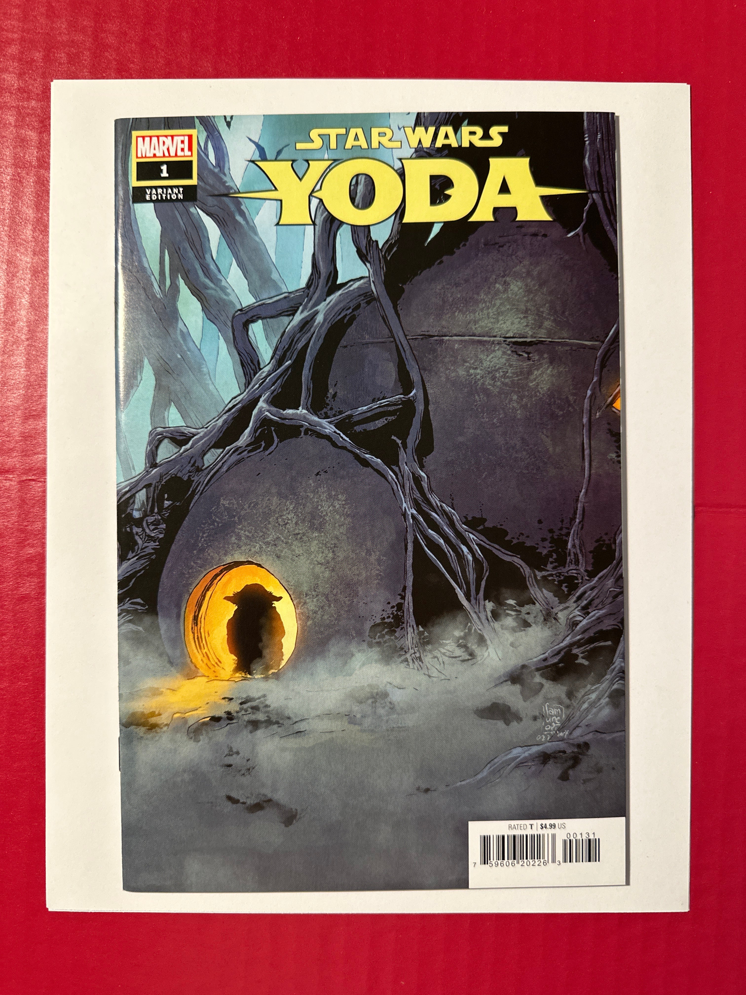 Star Wars Yoda Vol 1 #1 Marvel Comics 2022 Variant by Ugly Monkey Comics