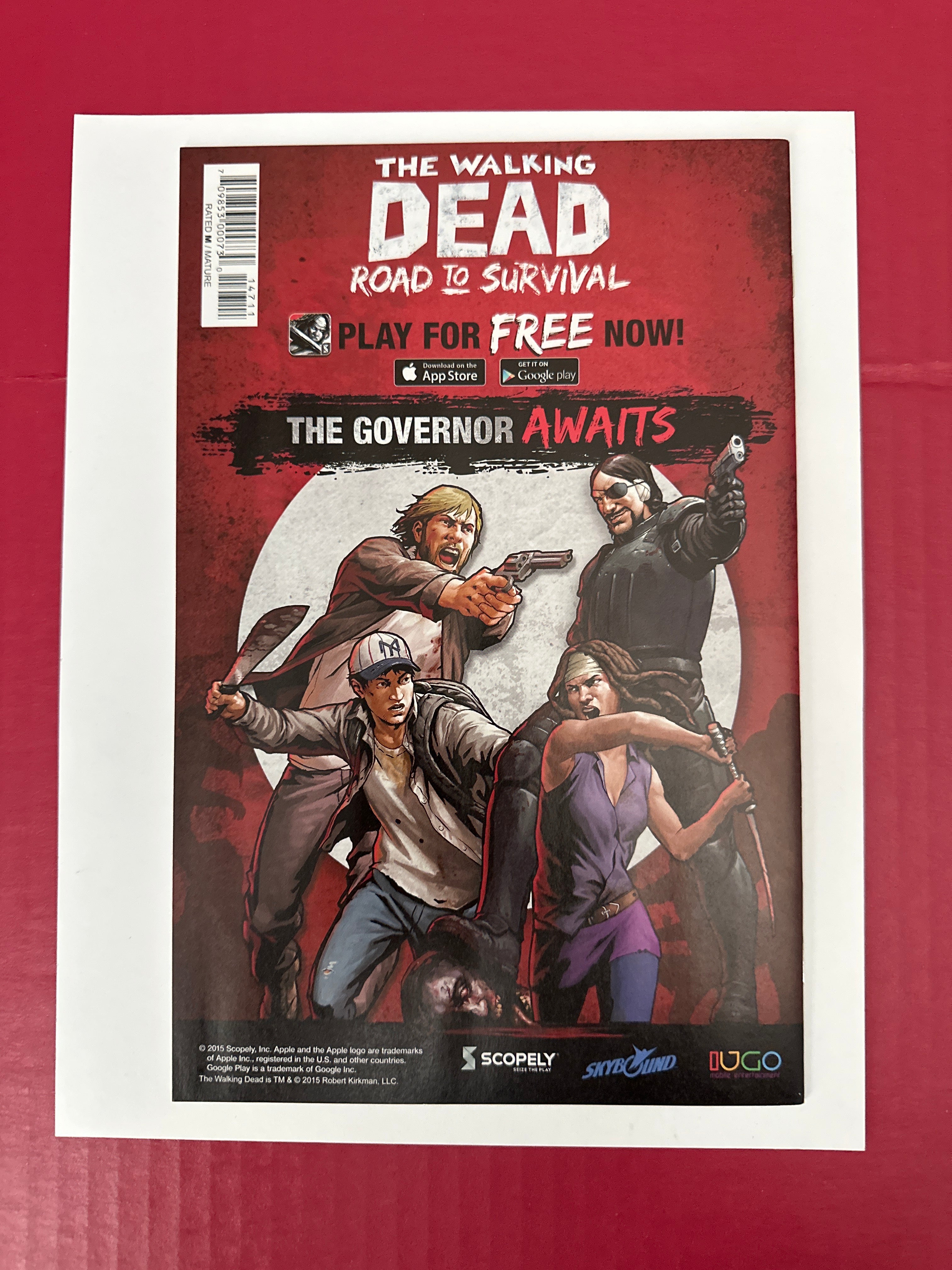 The Walking Dead #147 (Image Comics 2015) Charlie Adlard & Dave Stewart Cover by Ugly Monkey Comics