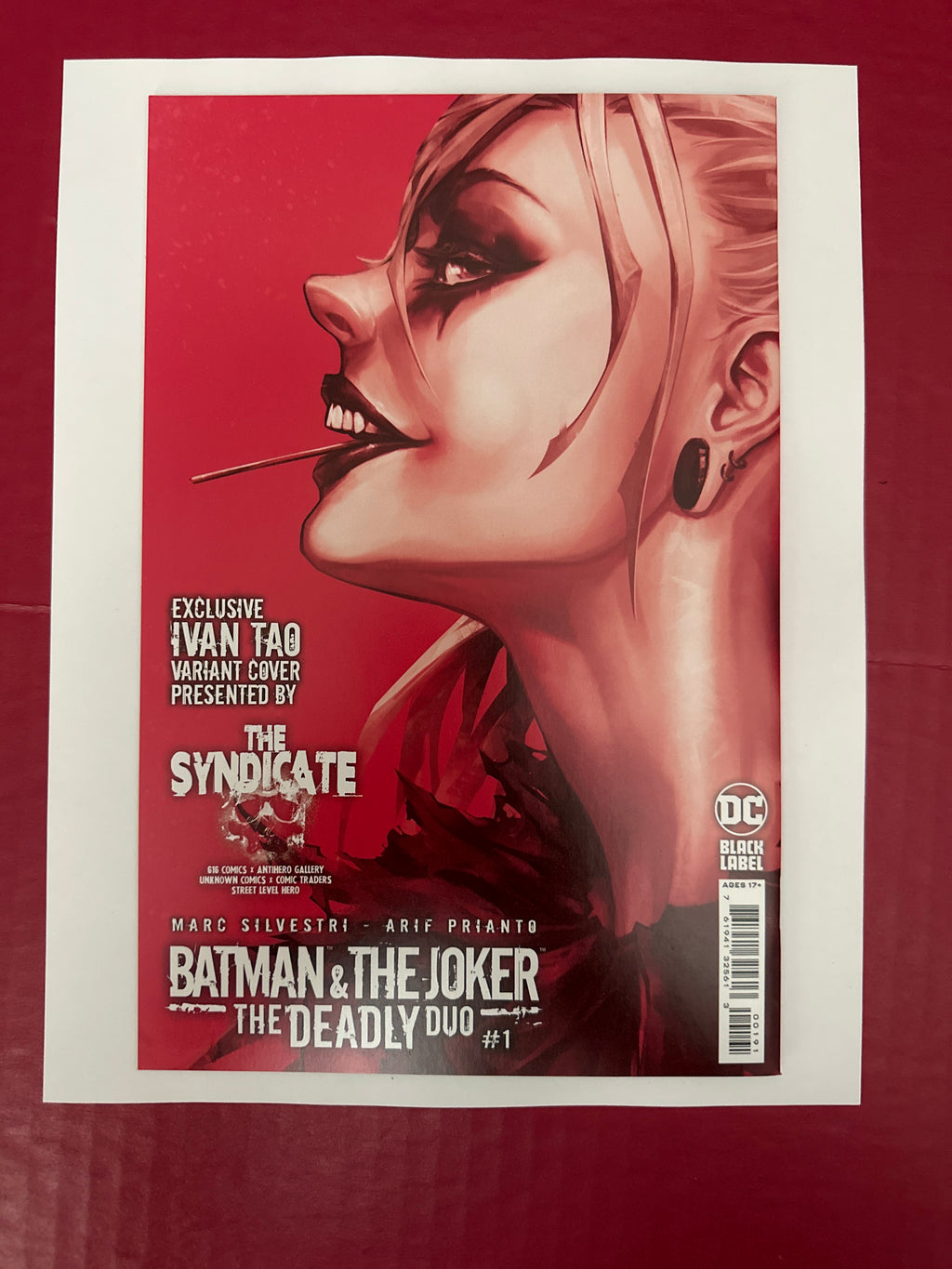 Batman & The Joker: The Deadly Duo #1H (DC Comics 2022) by Ugly Monkey Comics