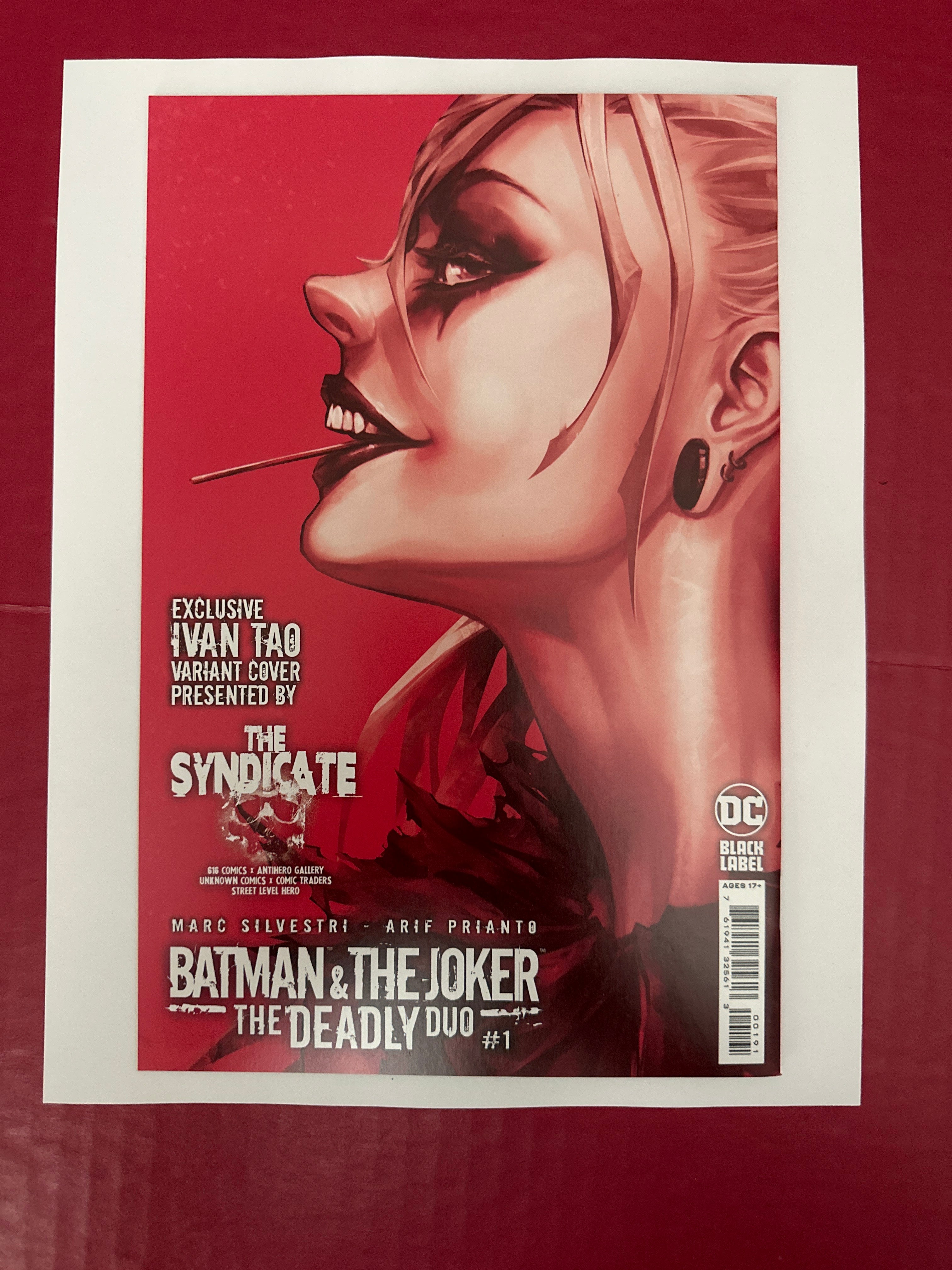Batman & The Joker: The Deadly Duo #1H (DC Comics 2022) by Ugly Monkey Comics